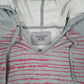 Womens Grey DKNY Wide Neck Hoodie Jumper