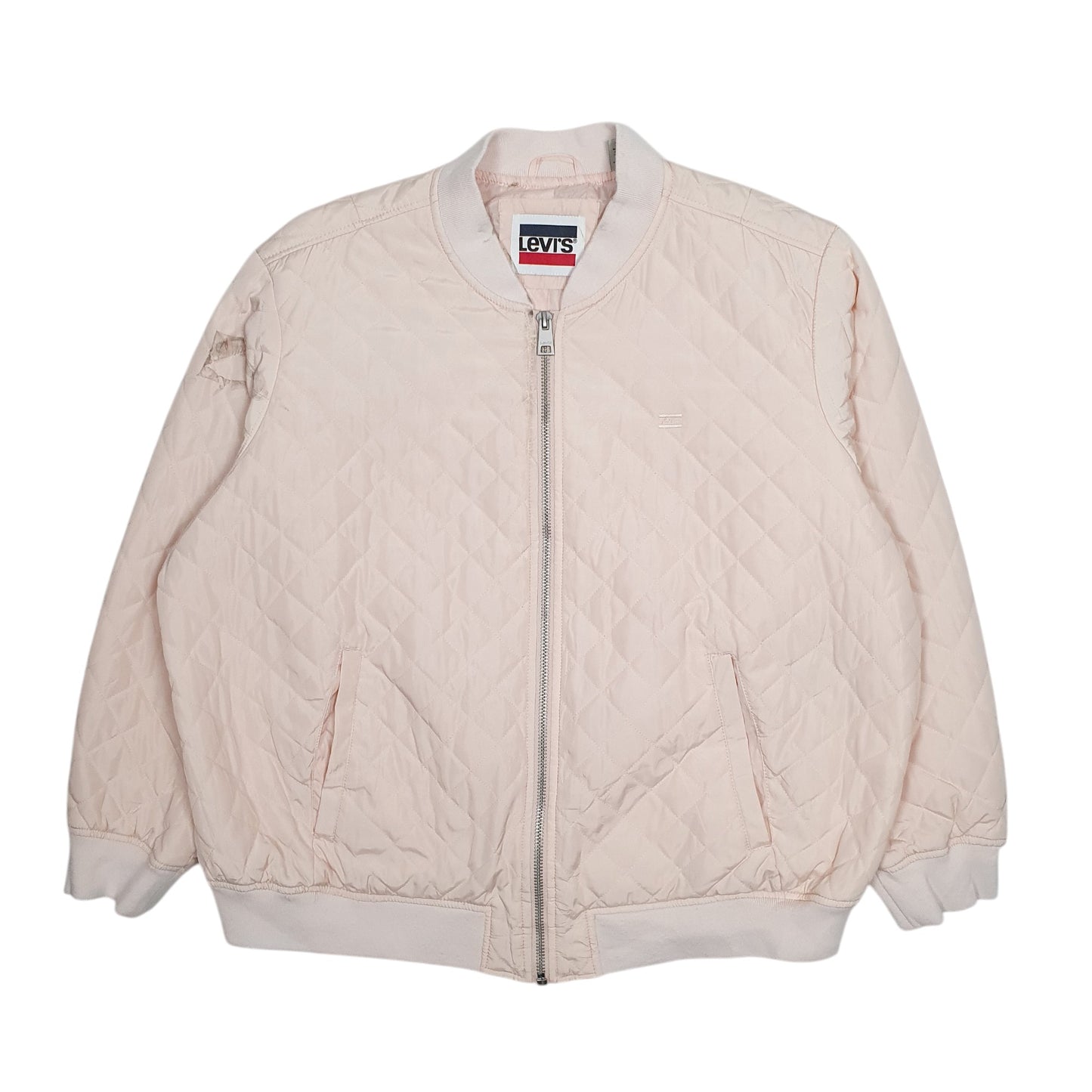 Womens Pink Levis Bomber  Coat
