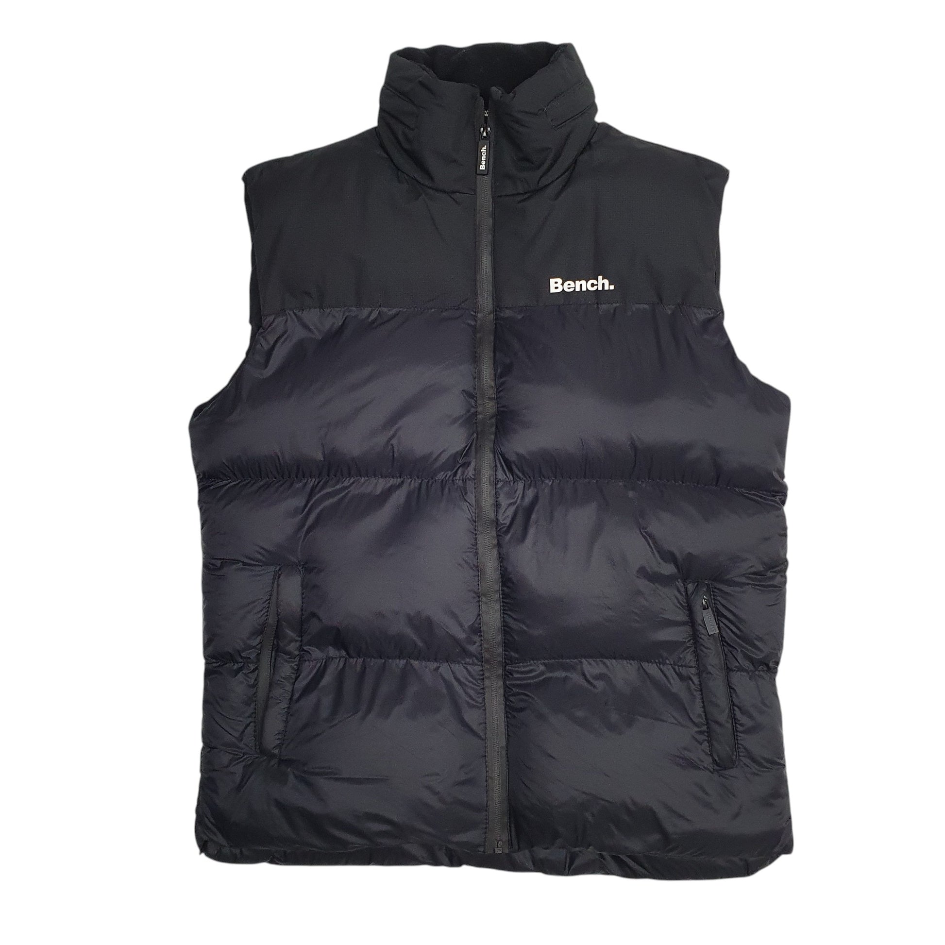 Mens Black Bench Gilet Vest  Coat