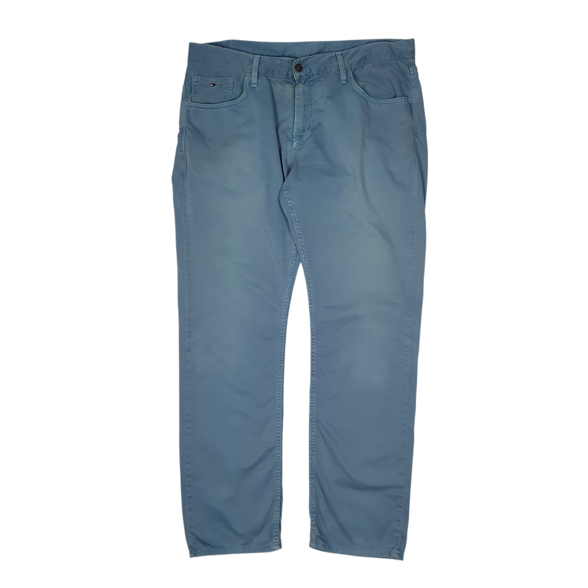 Mens Blue Tommy Hilfiger  Chino Trousers