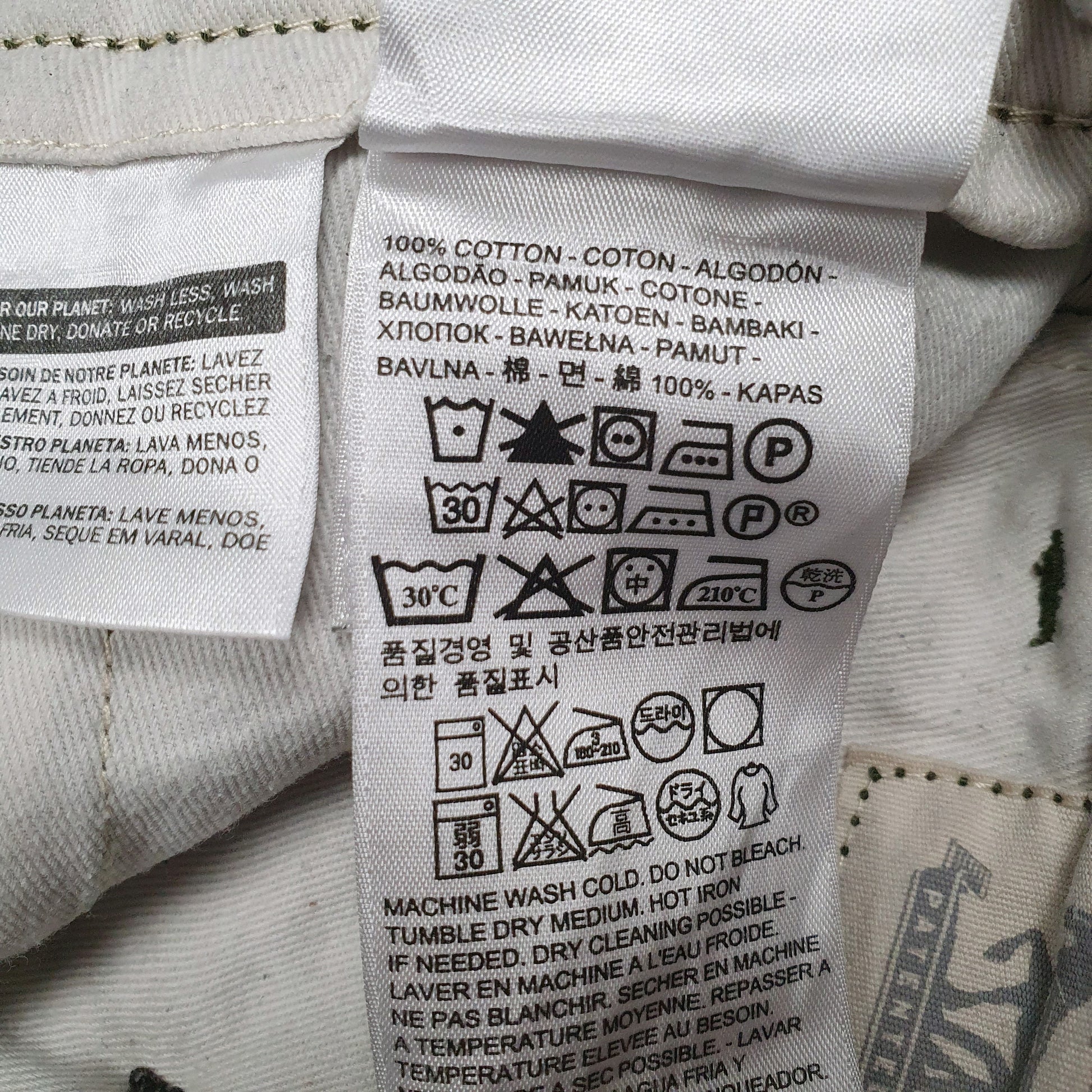 Mens Green Levis   Trousers