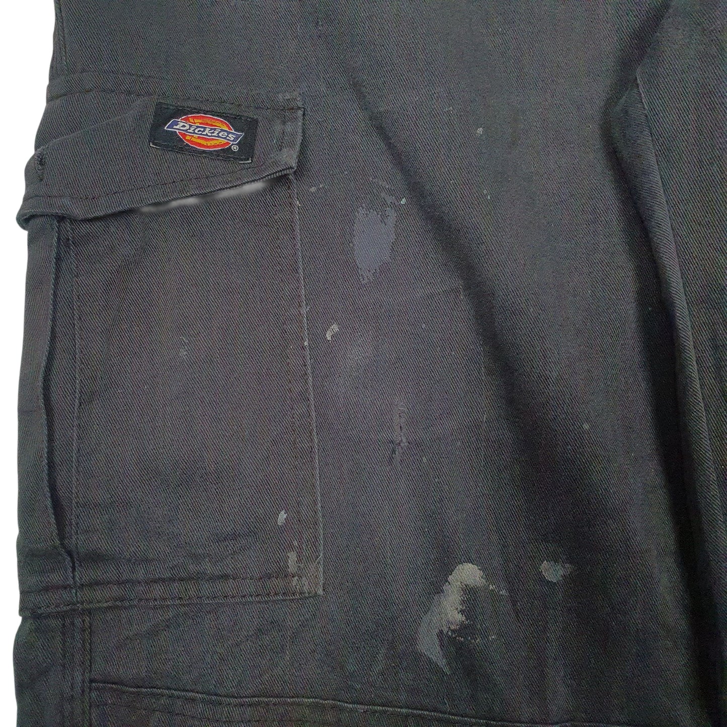Mens Black Dickies Workwear  Trousers