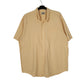 Mens Yellow L.L.Bean  Short Sleeve Shirt