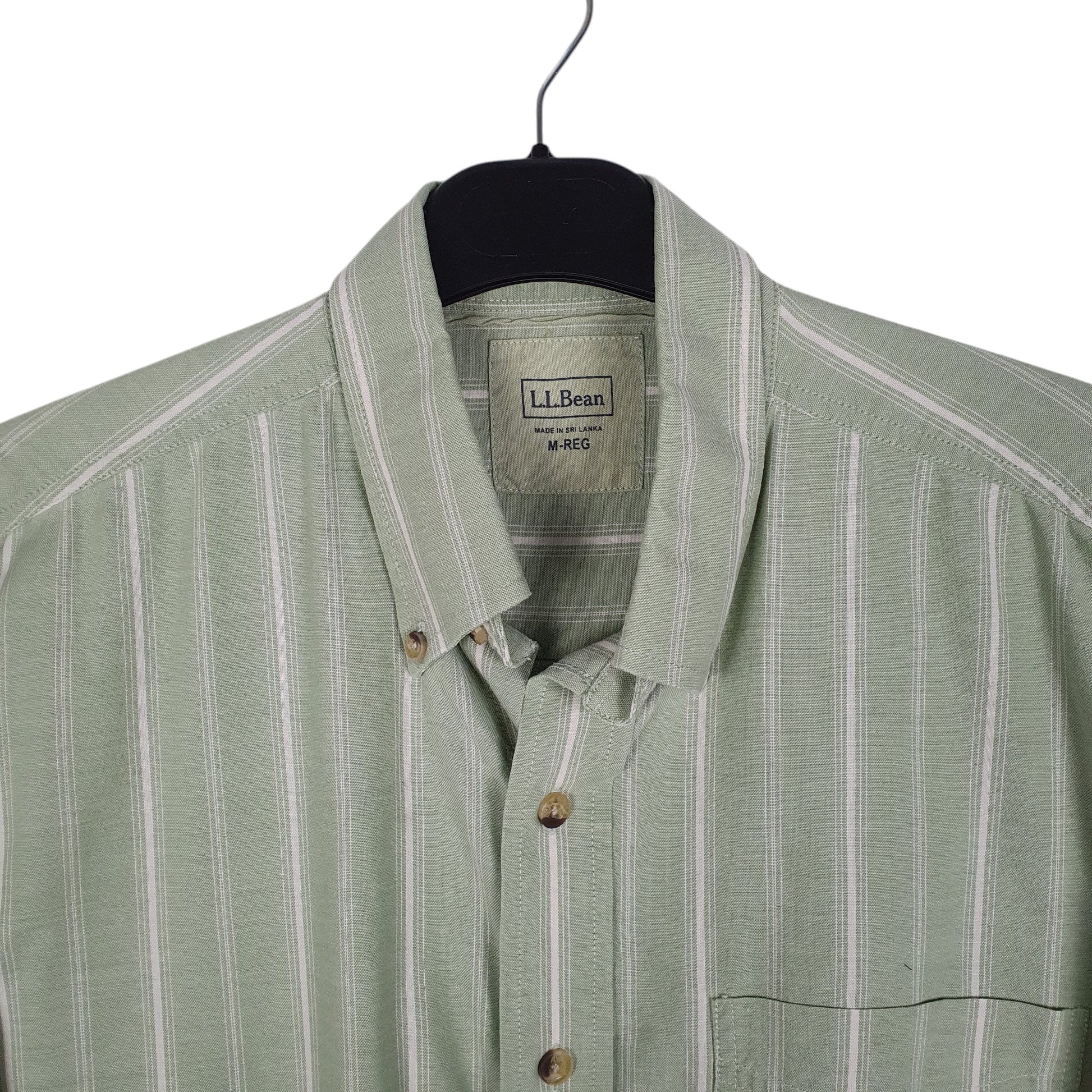Mens Green L.L.Bean   Shirt