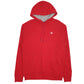 Mens Red Champion  Hoodie Jumper