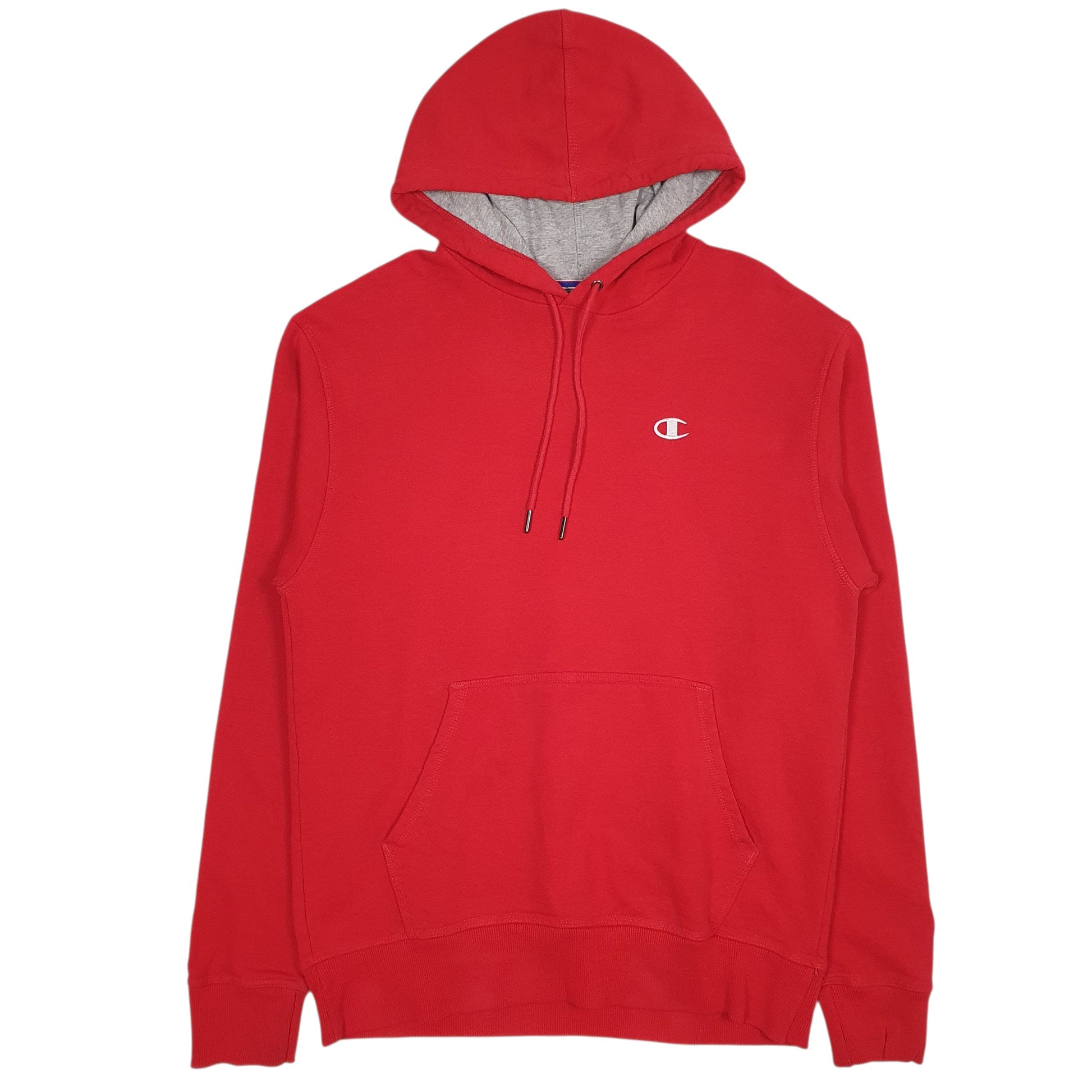 Mens Red Champion  Hoodie Jumper