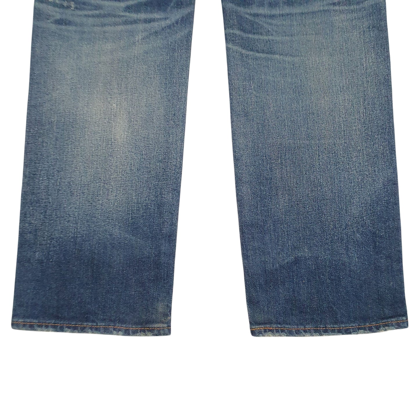 Mens Blue Levis Distressed Made In Japan  Jeans