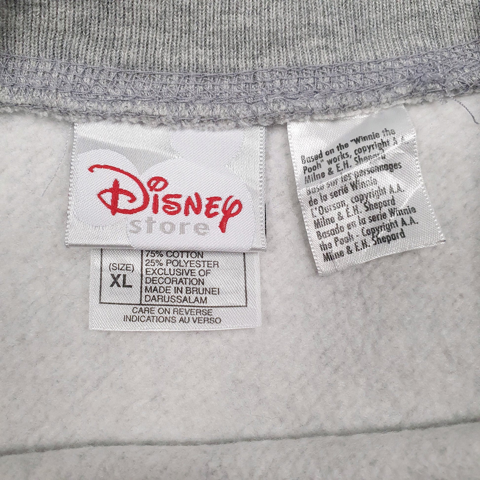 Mens Grey Disney Eeyore Crewneck Jumper