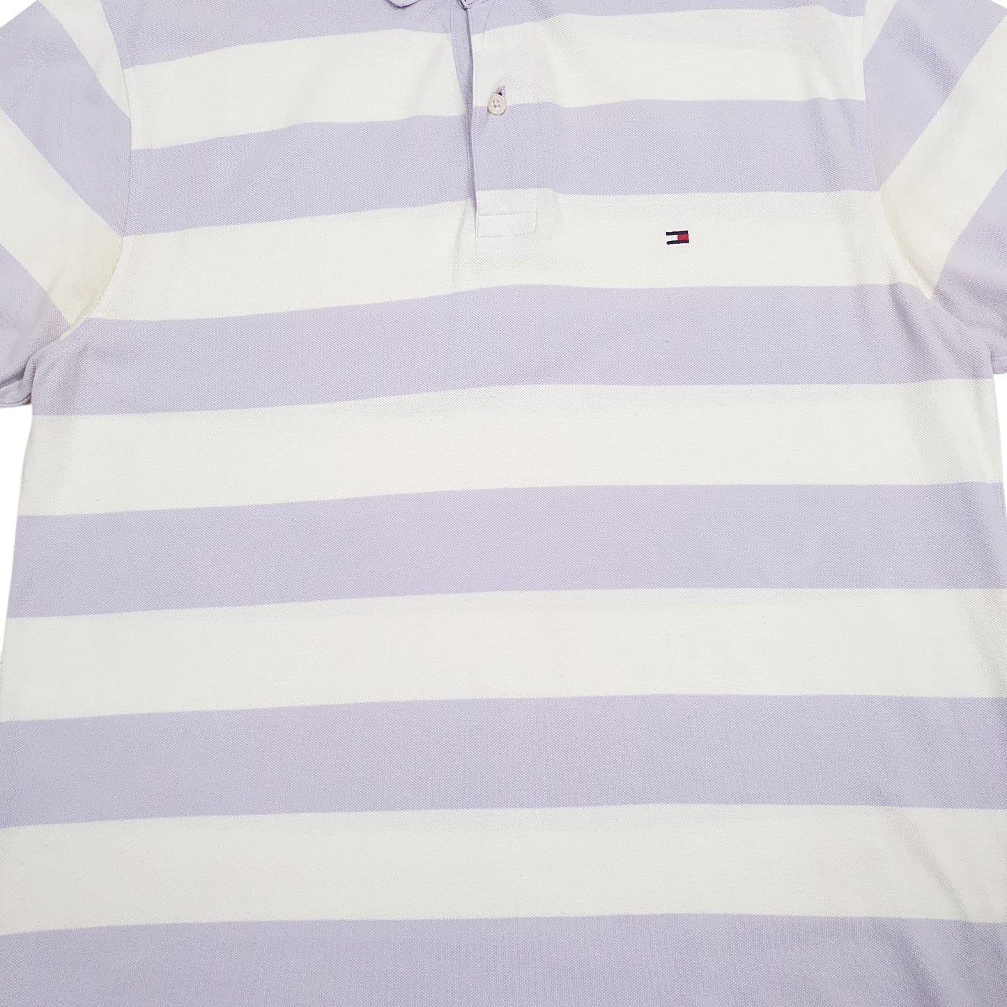 Mens Purple Tommy Hilfiger   Polo Shirt