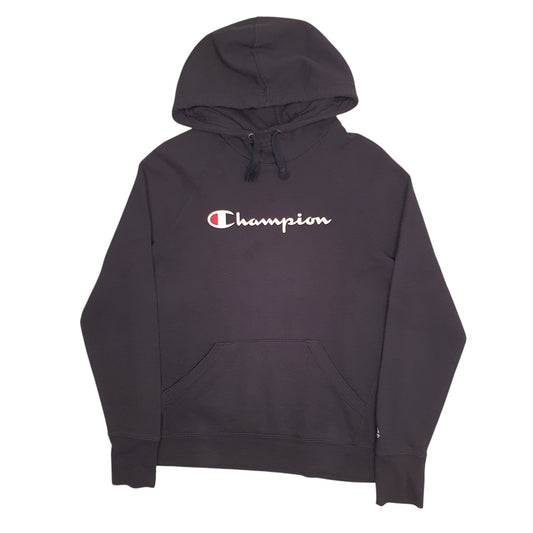 Mens Black Champion  Hoodie Jumper
