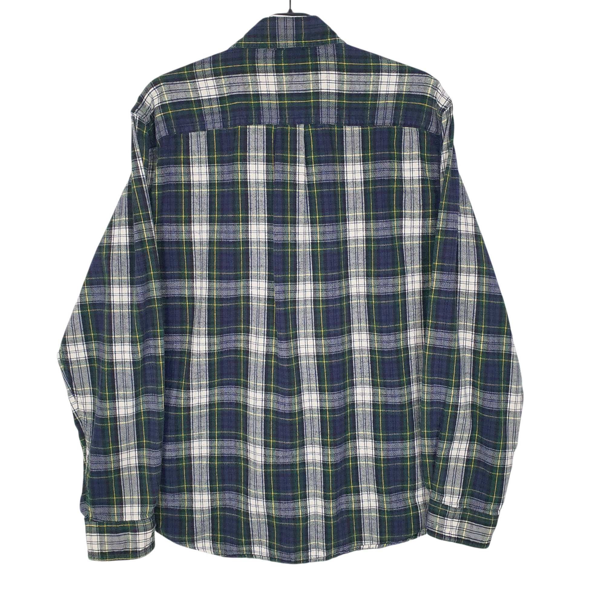 Mens Blue L.L.Bean Flannel  Shirt