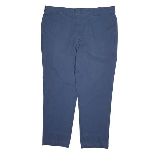 Mens Navy Dickies Workwear Chino Trousers