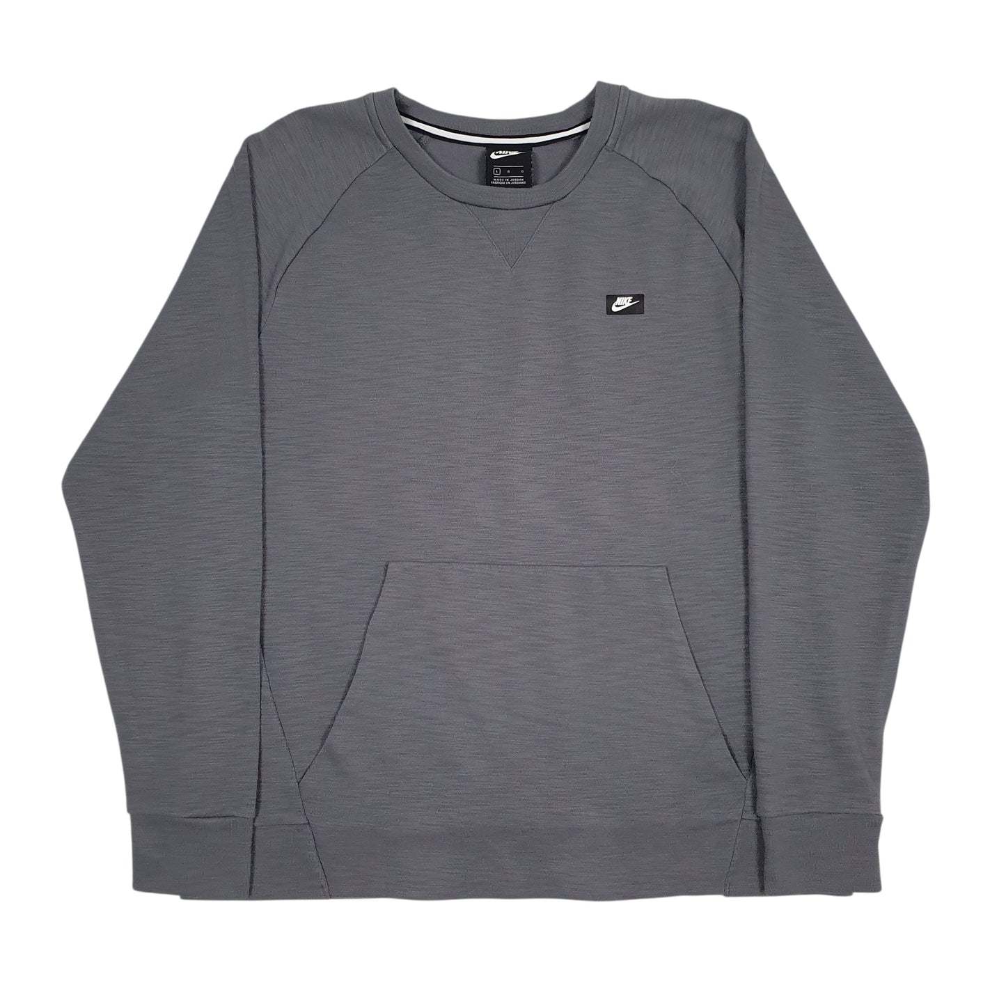 Mens Grey Nike  Crewneck Jumper