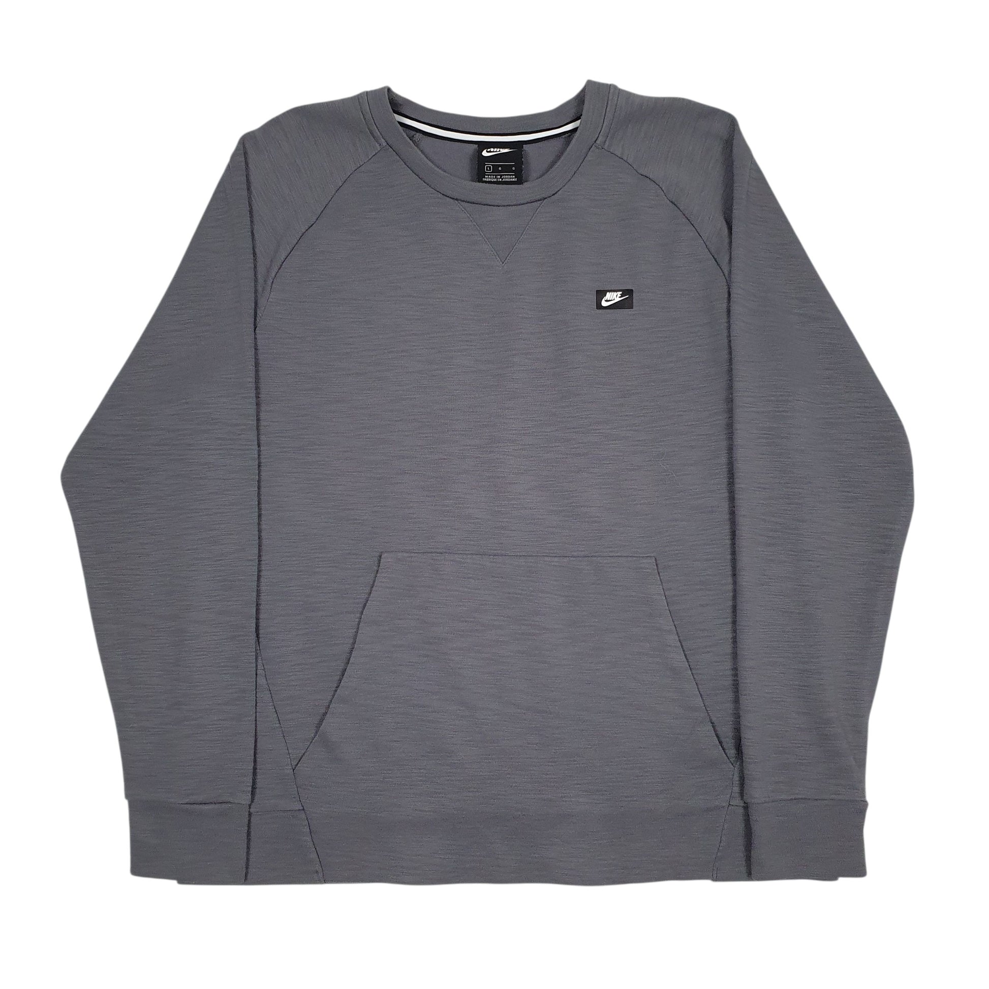 Mens Grey Nike  Crewneck Jumper