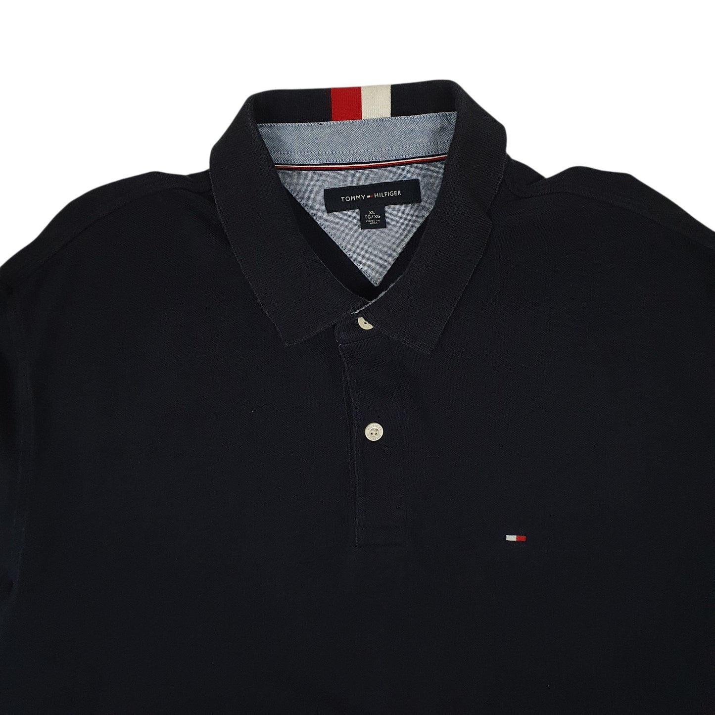 Mens Navy Tommy Hilfiger   Polo Shirt