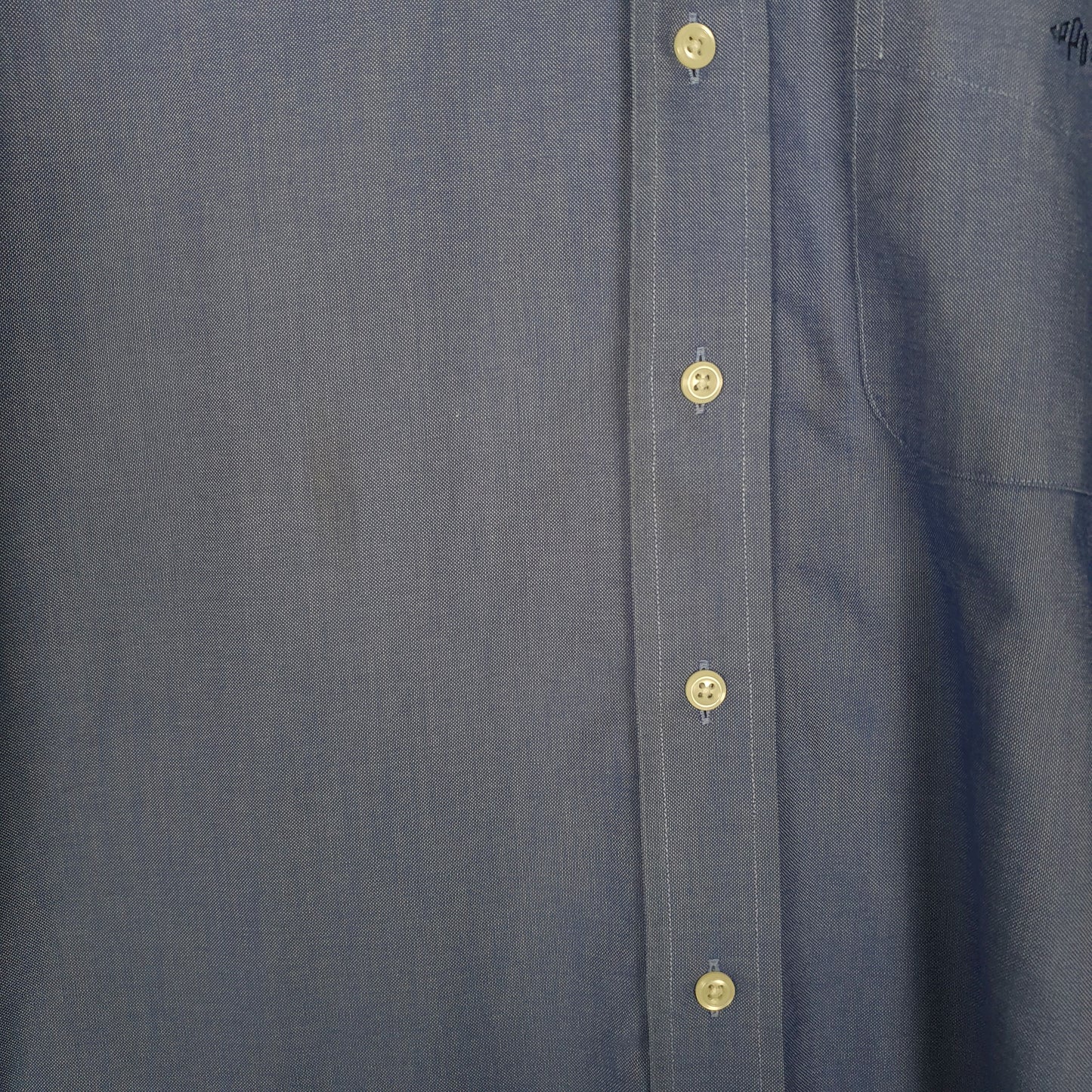 Mens Blue L.L.Bean   Shirt