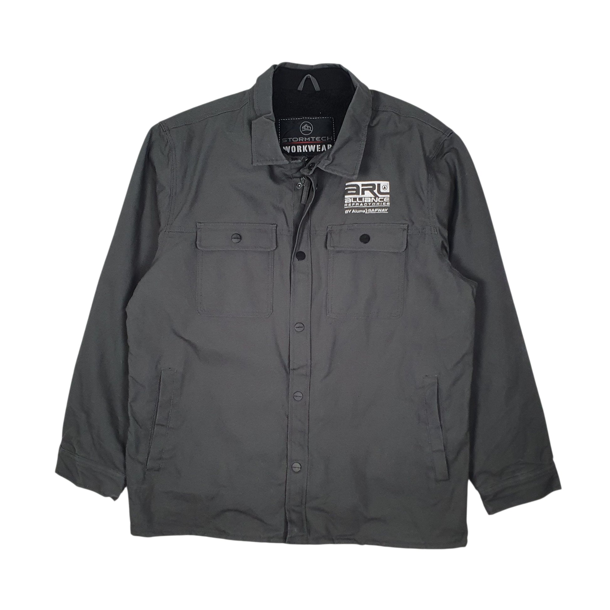 Mens Grey Stormtech Chore  Coat