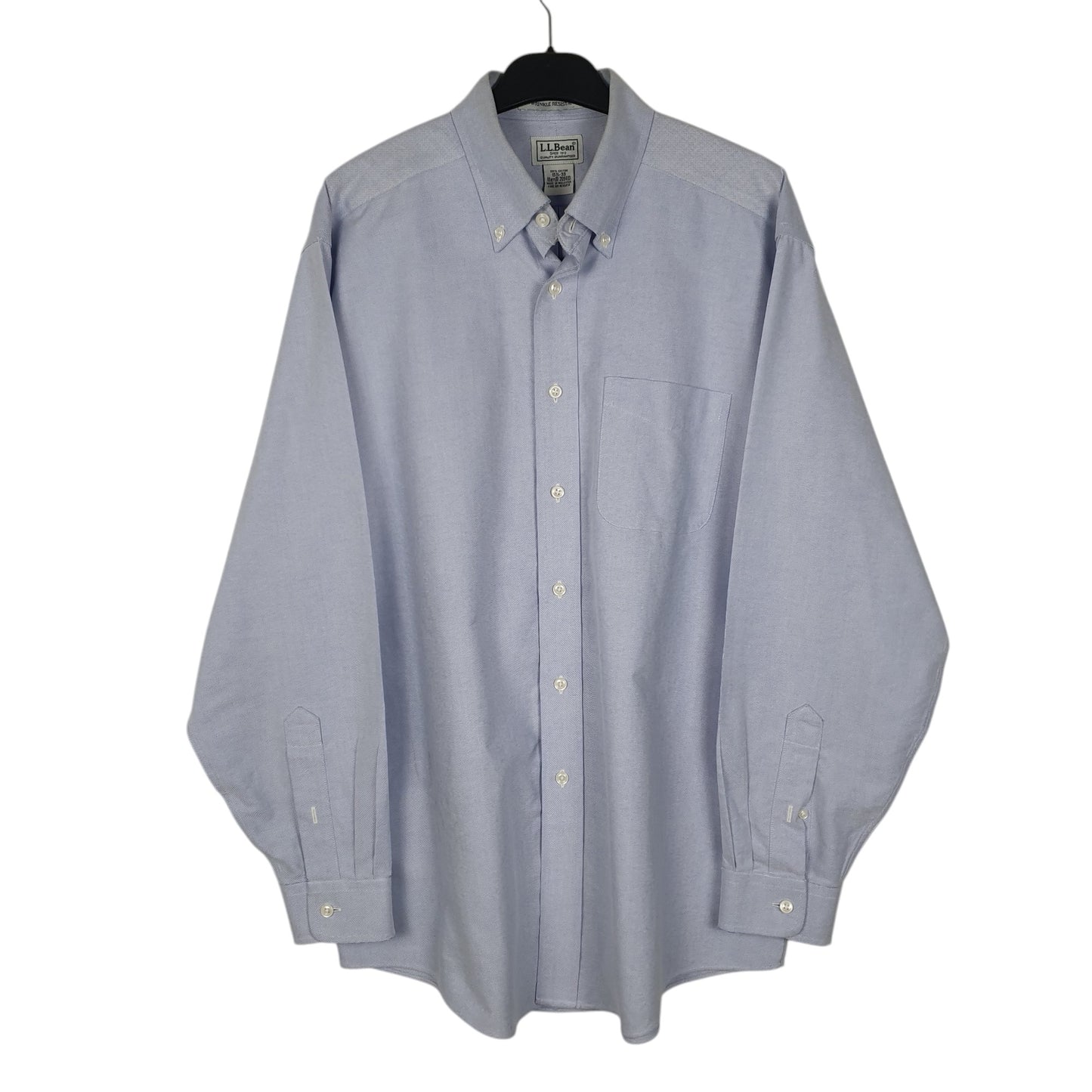 Mens Blue L.L.Bean  Long Sleeve Shirt