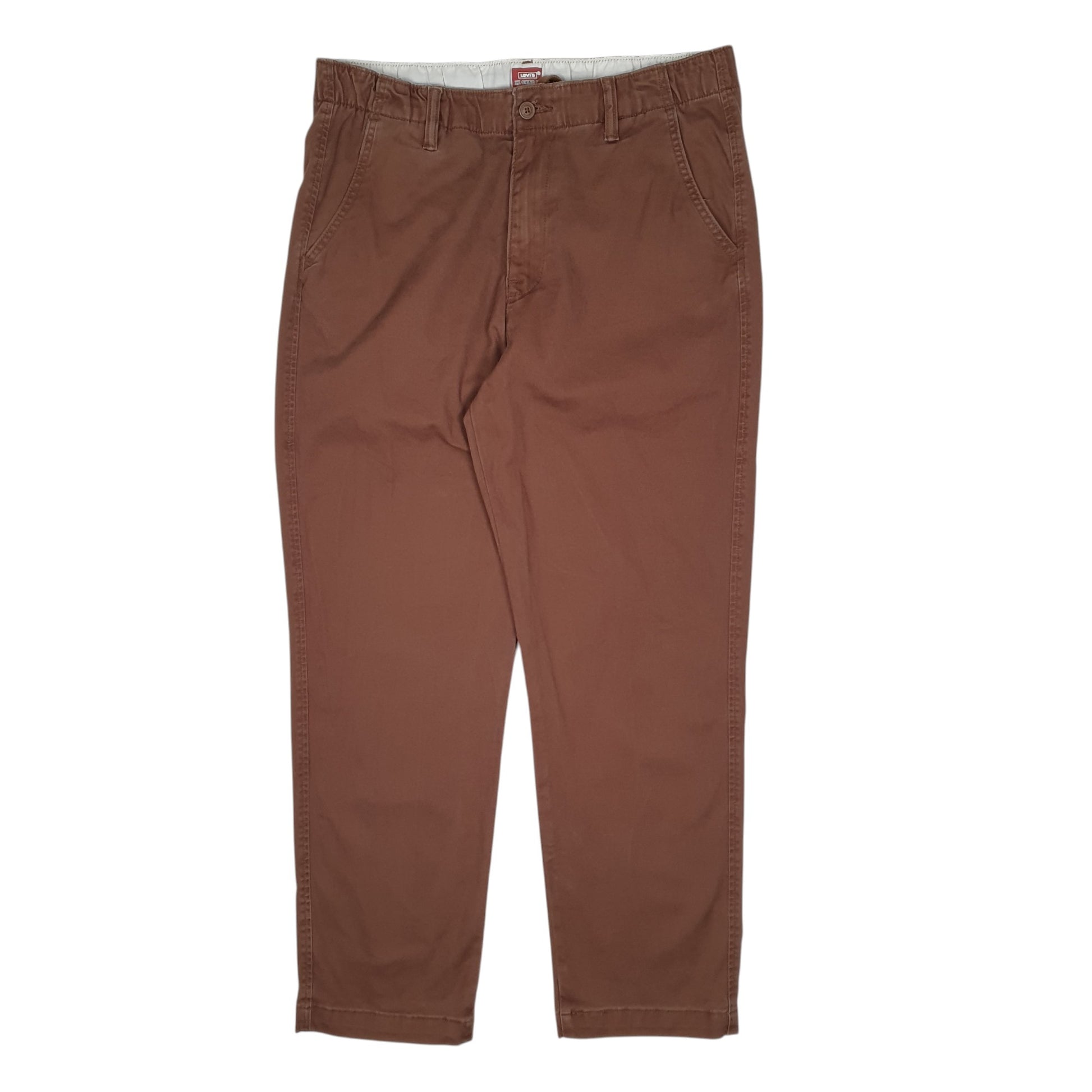 Mens Brown Levis  Chino Trousers