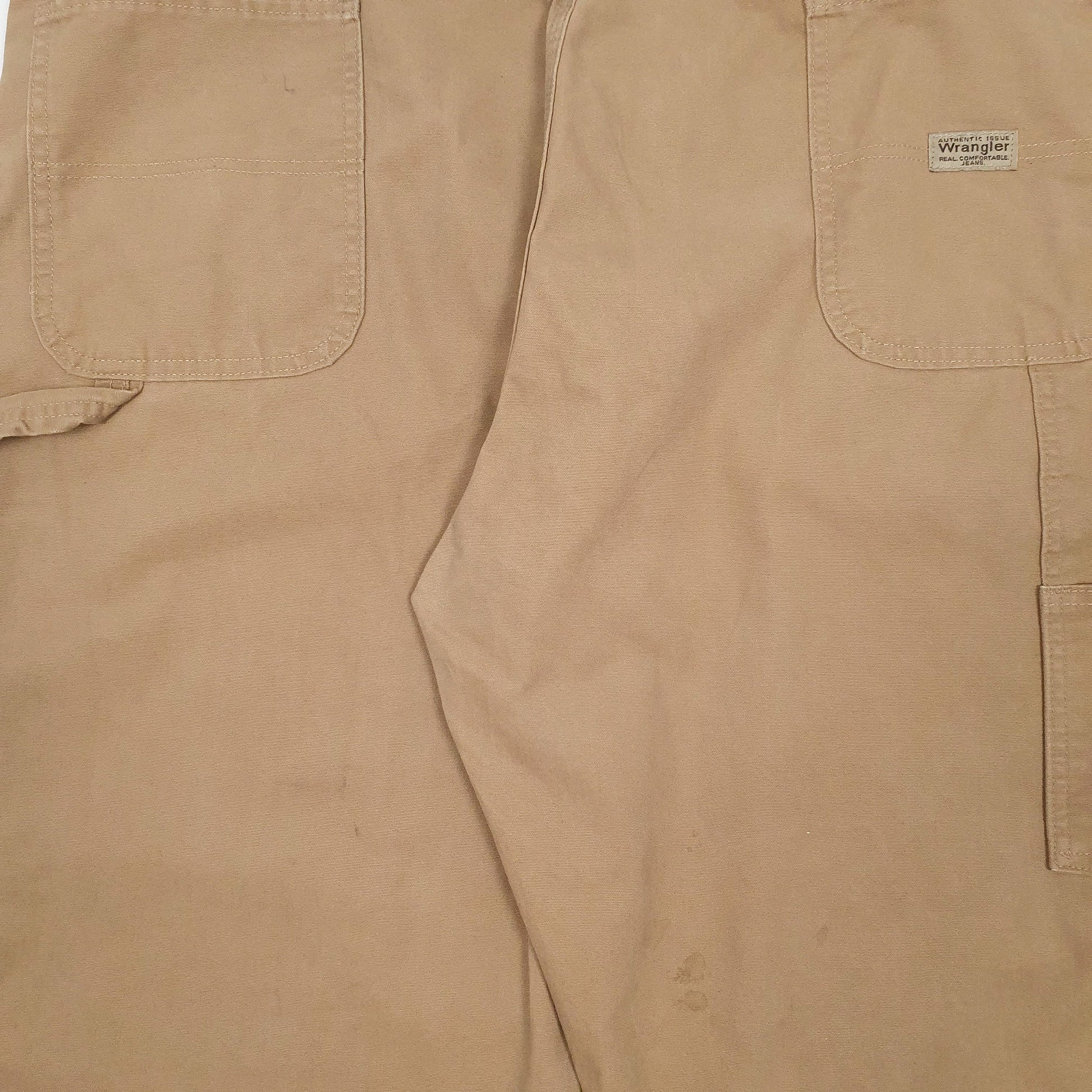 Mens Beige Wrangler   Trousers