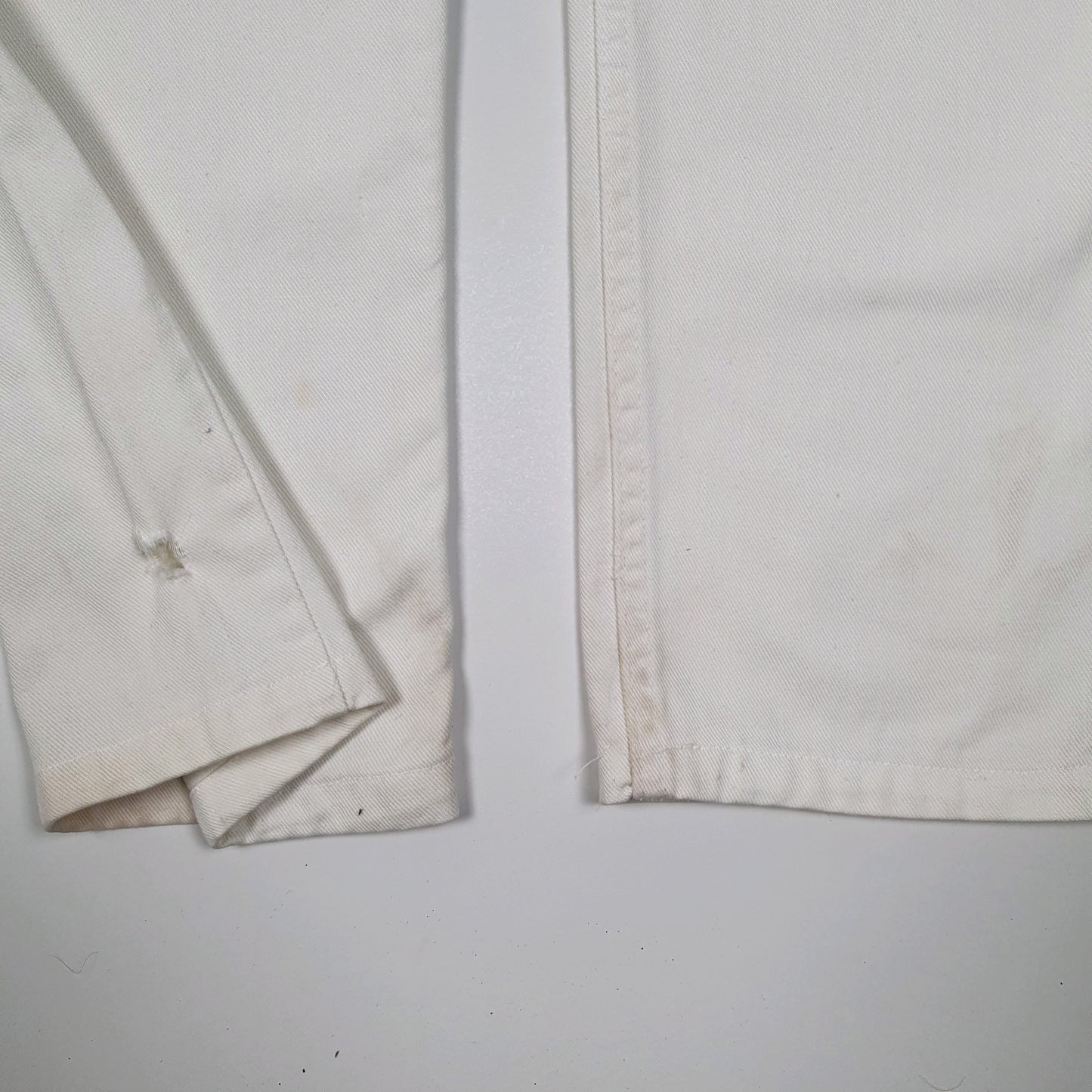 Mens White Levis Vintage 1980s Made In USA  Jeans