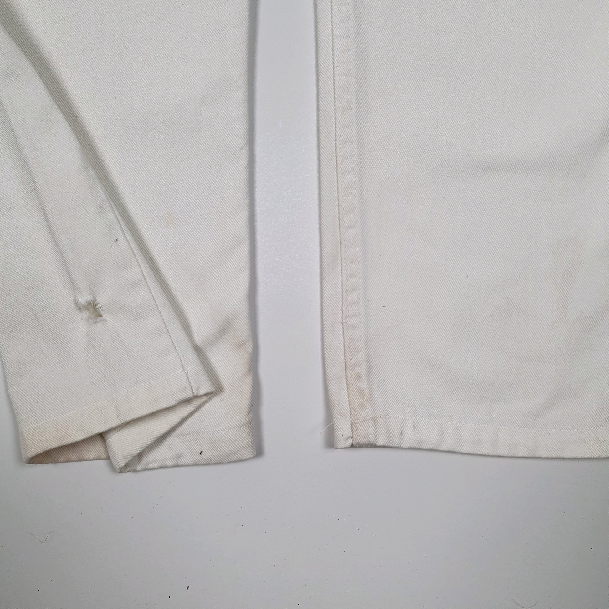 Mens White Levis Vintage 1980s Made In USA  Jeans