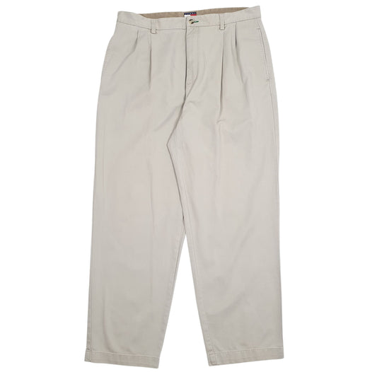 Mens Beige Tommy Hilfiger  Chino Trousers