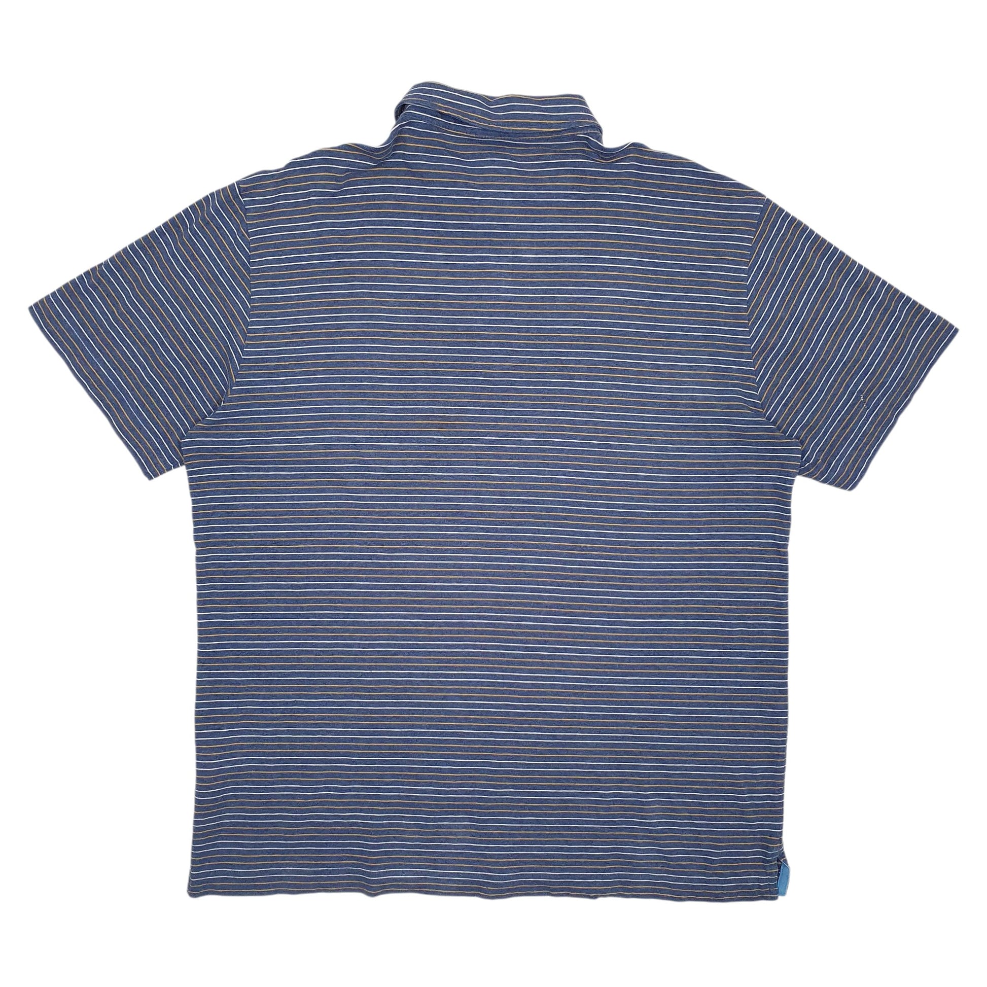 Mens Blue Patagonia   Polo Shirt