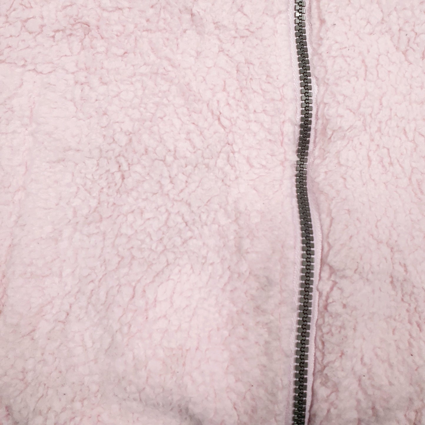 Womens Pink Fila Fluffy Full Zip Jumper