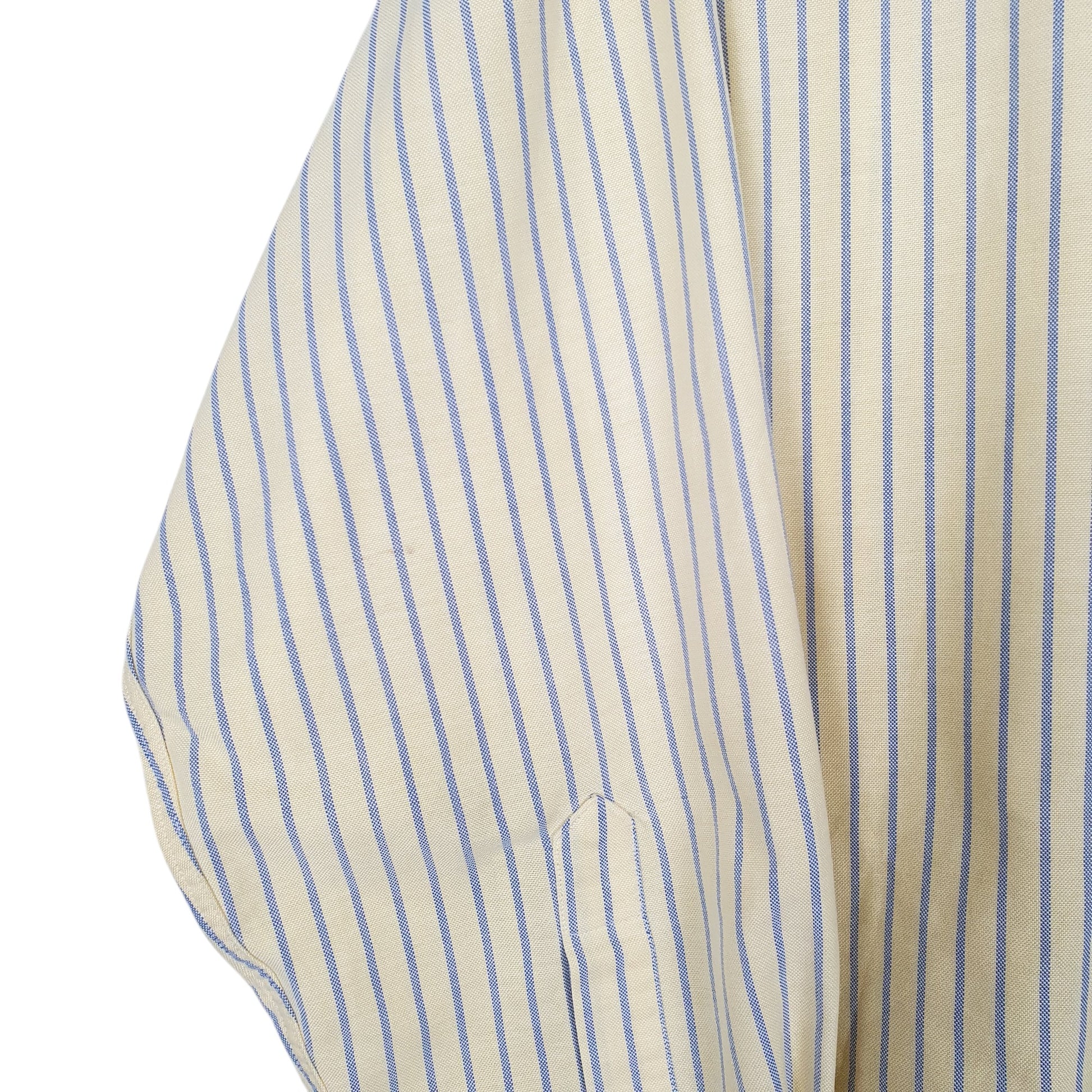 Mens Yellow L.L.Bean Vintage 90s  Shirt