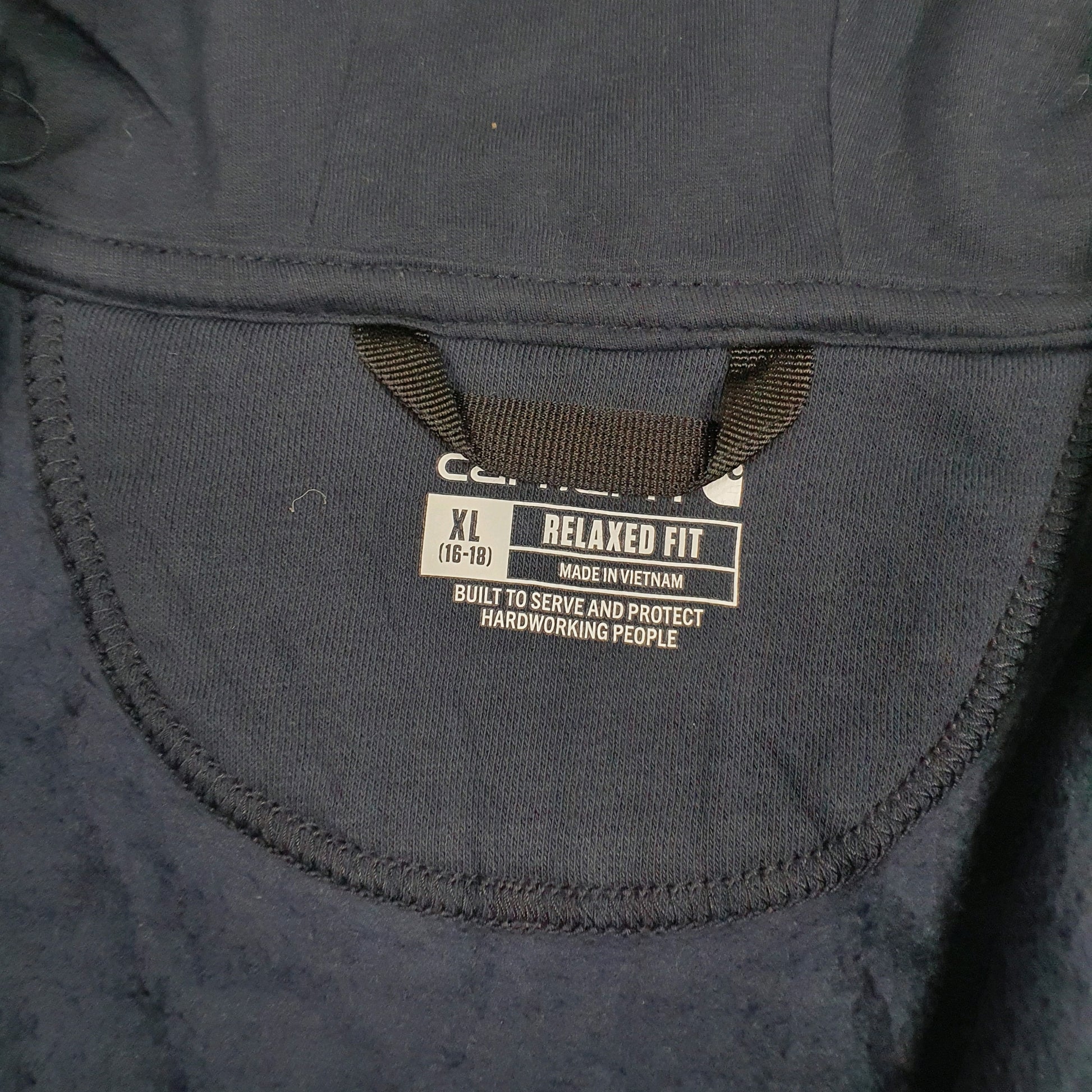 Womens Navy Carhartt  Full Zip Jumper