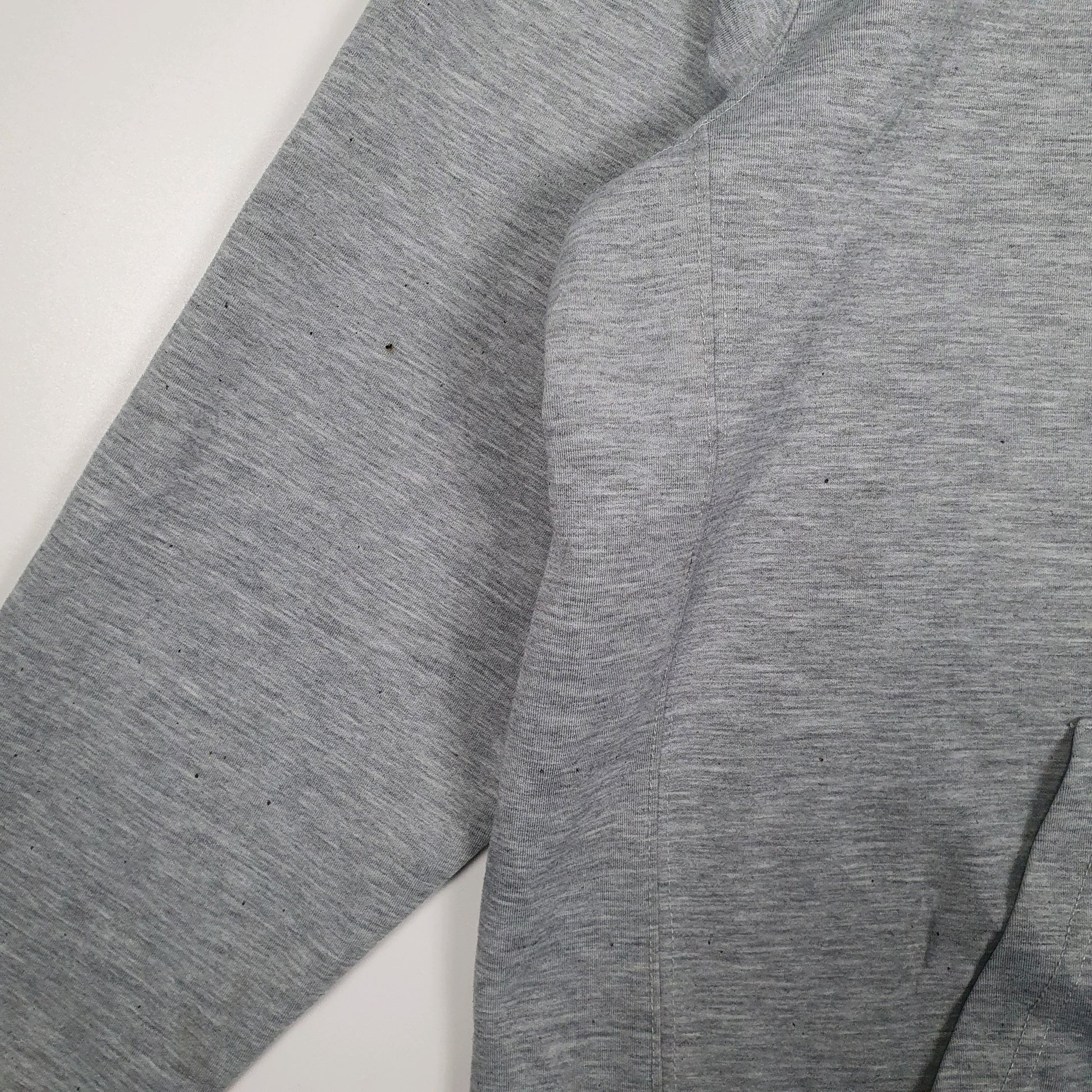 Mens Grey Fila Lightweight Hoodie Jumper