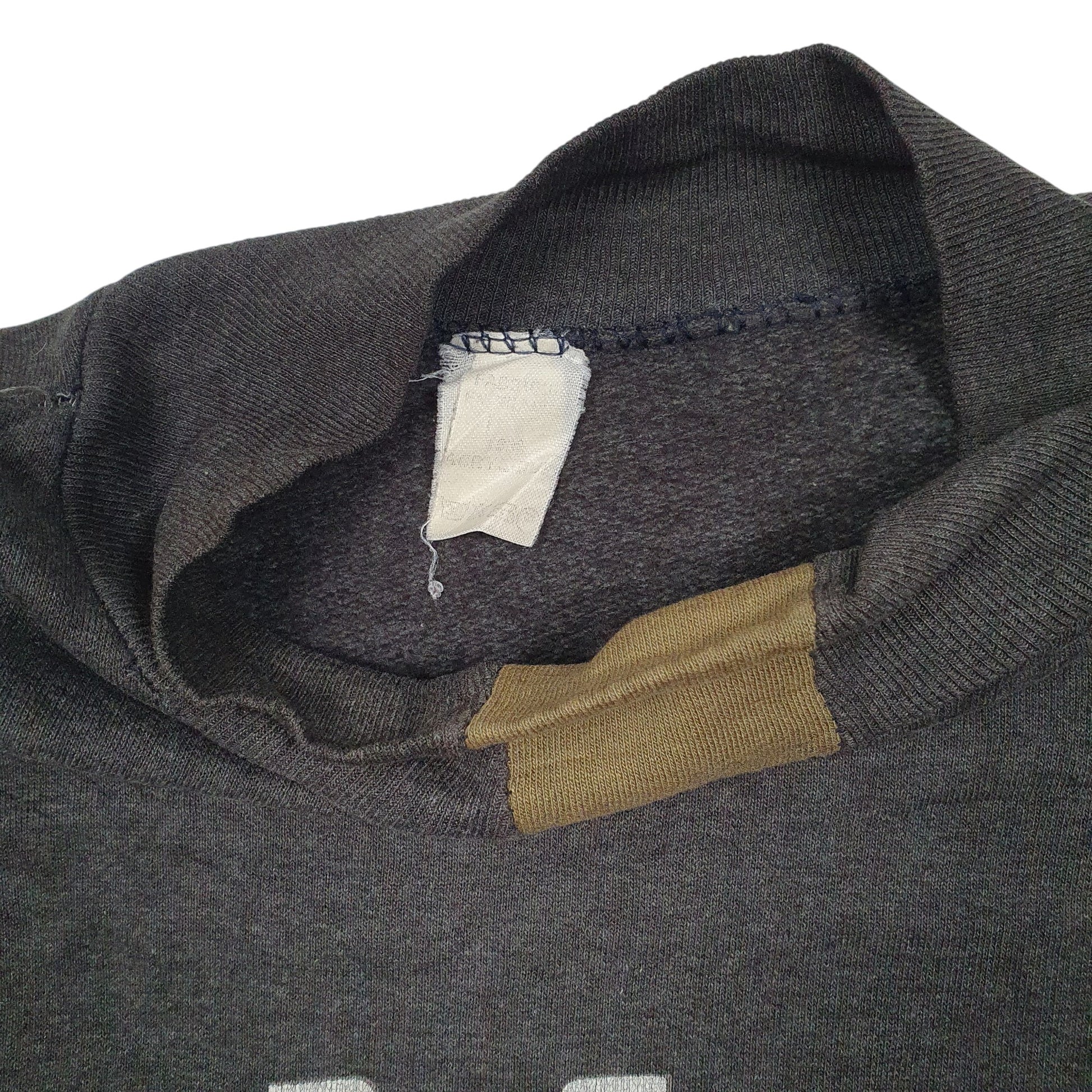 Mens Grey Unbranded Vintage 80s Winter Games Crewneck Jumper