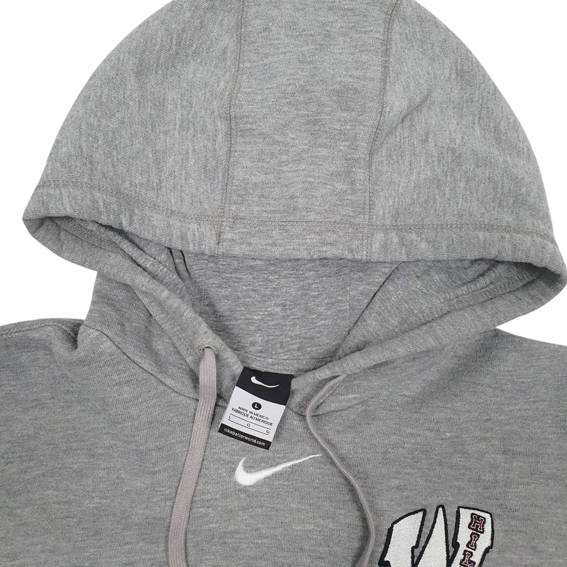 Womens Grey Nike  Hoodie Jumper