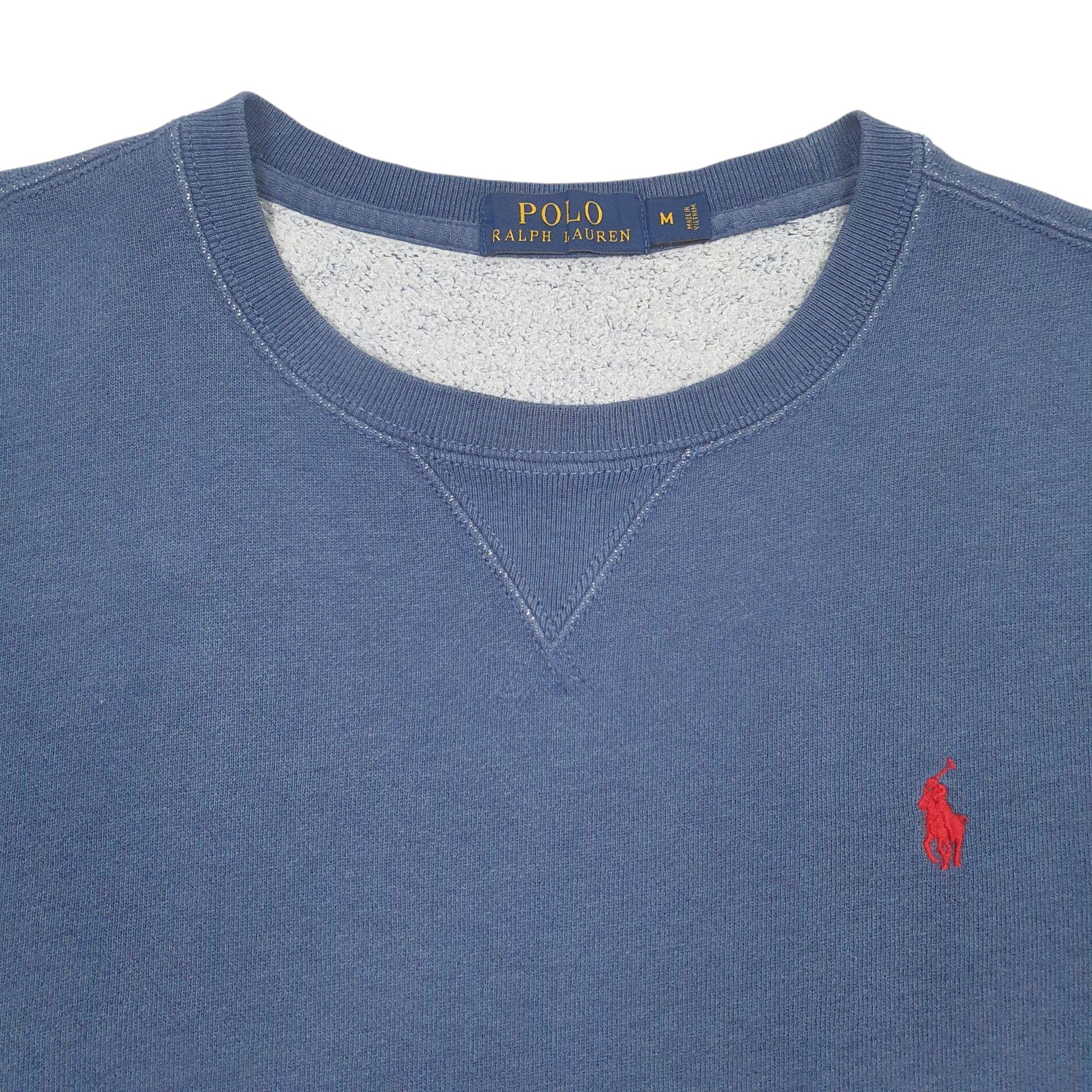 Mens Blue Polo Ralph Lauren  Crewneck Jumper