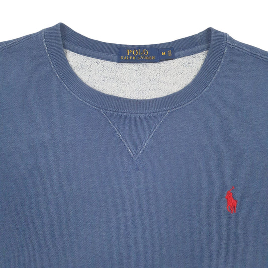 Mens Blue Polo Ralph Lauren  Crewneck Jumper