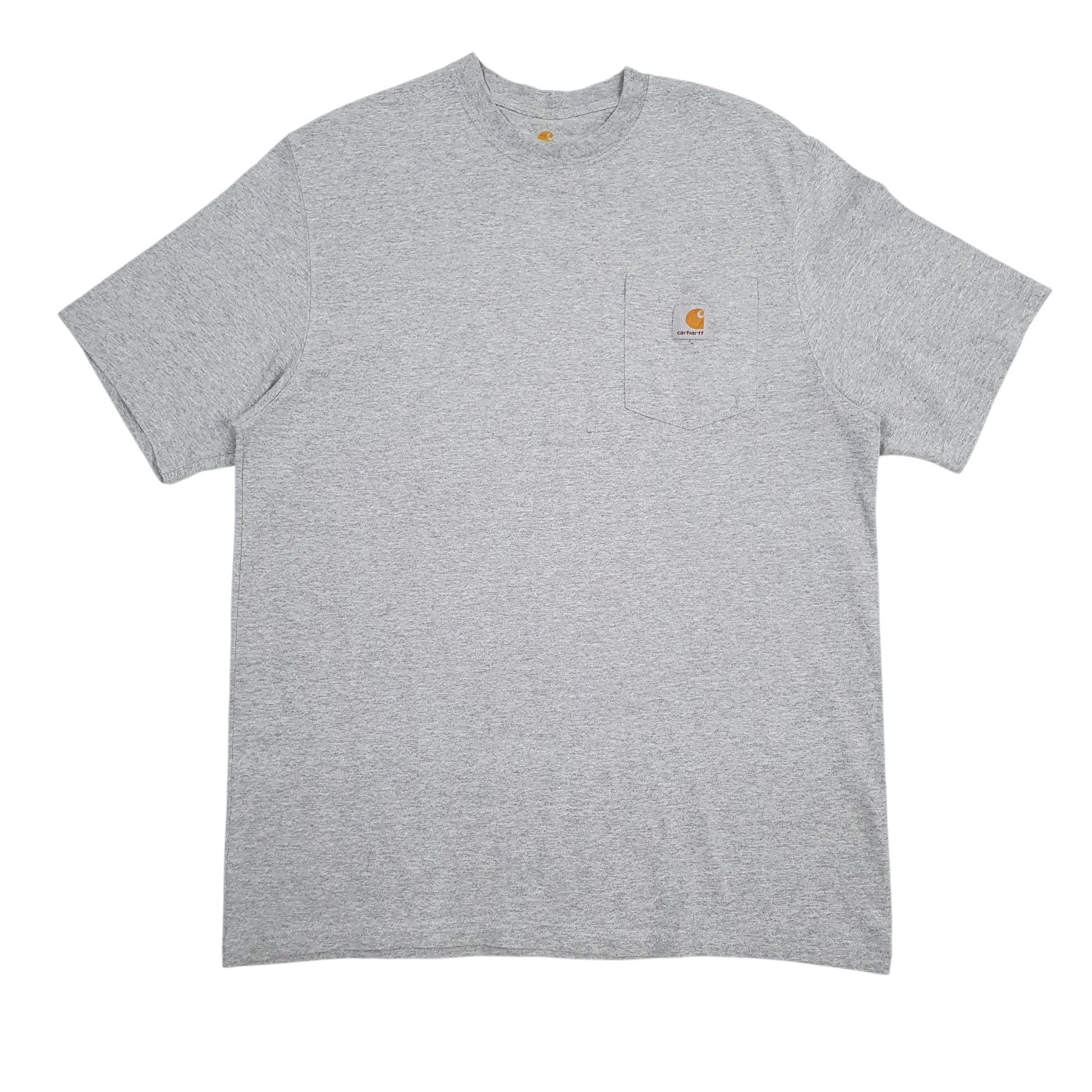 Mens Grey Carhartt  Short Sleeve T Shirt