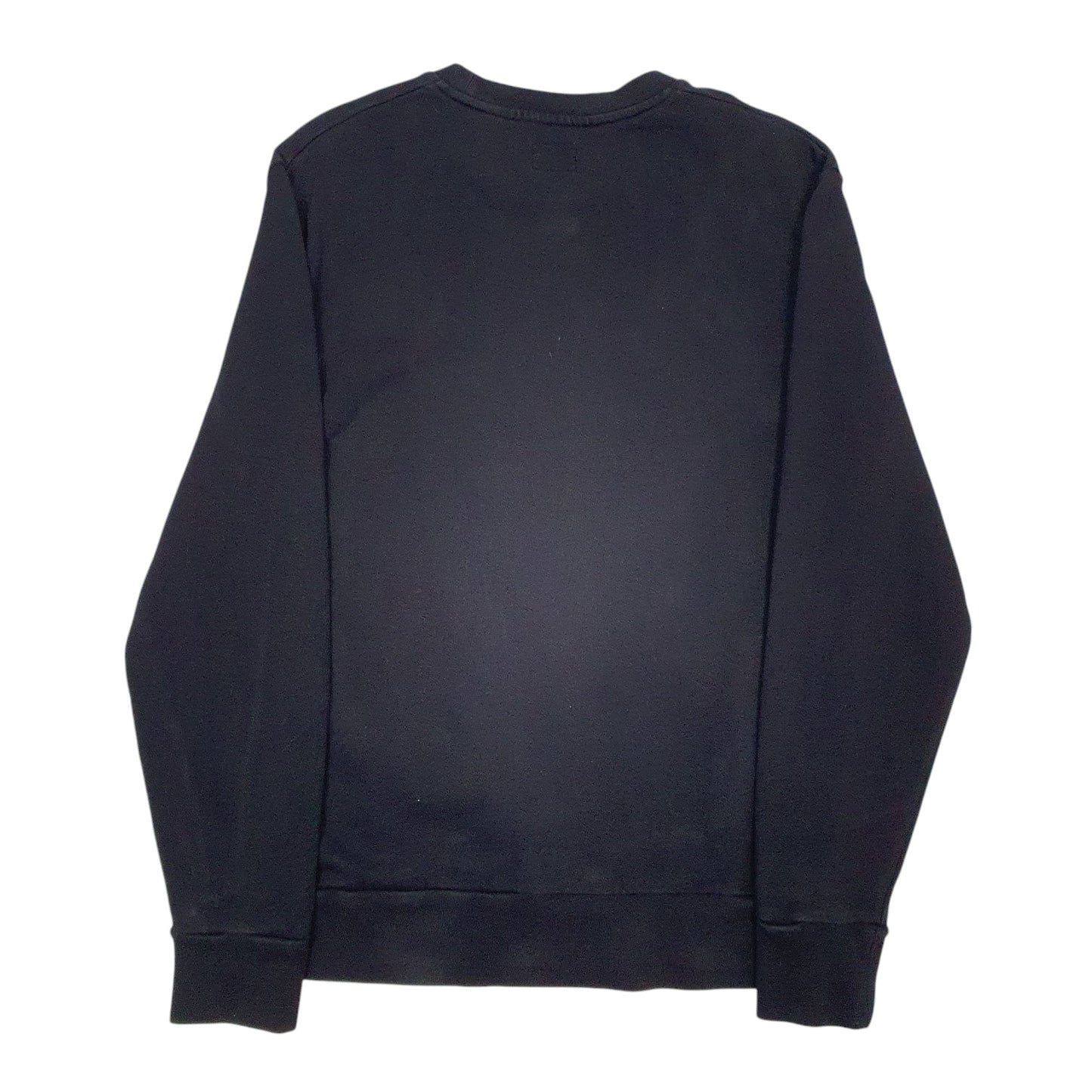 Mens Black Levis Spellout Crewneck Jumper