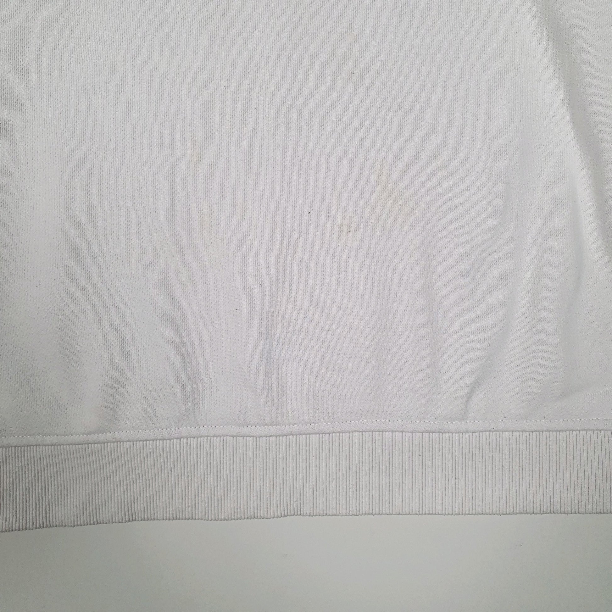 Womens White Fila  Crewneck Jumper