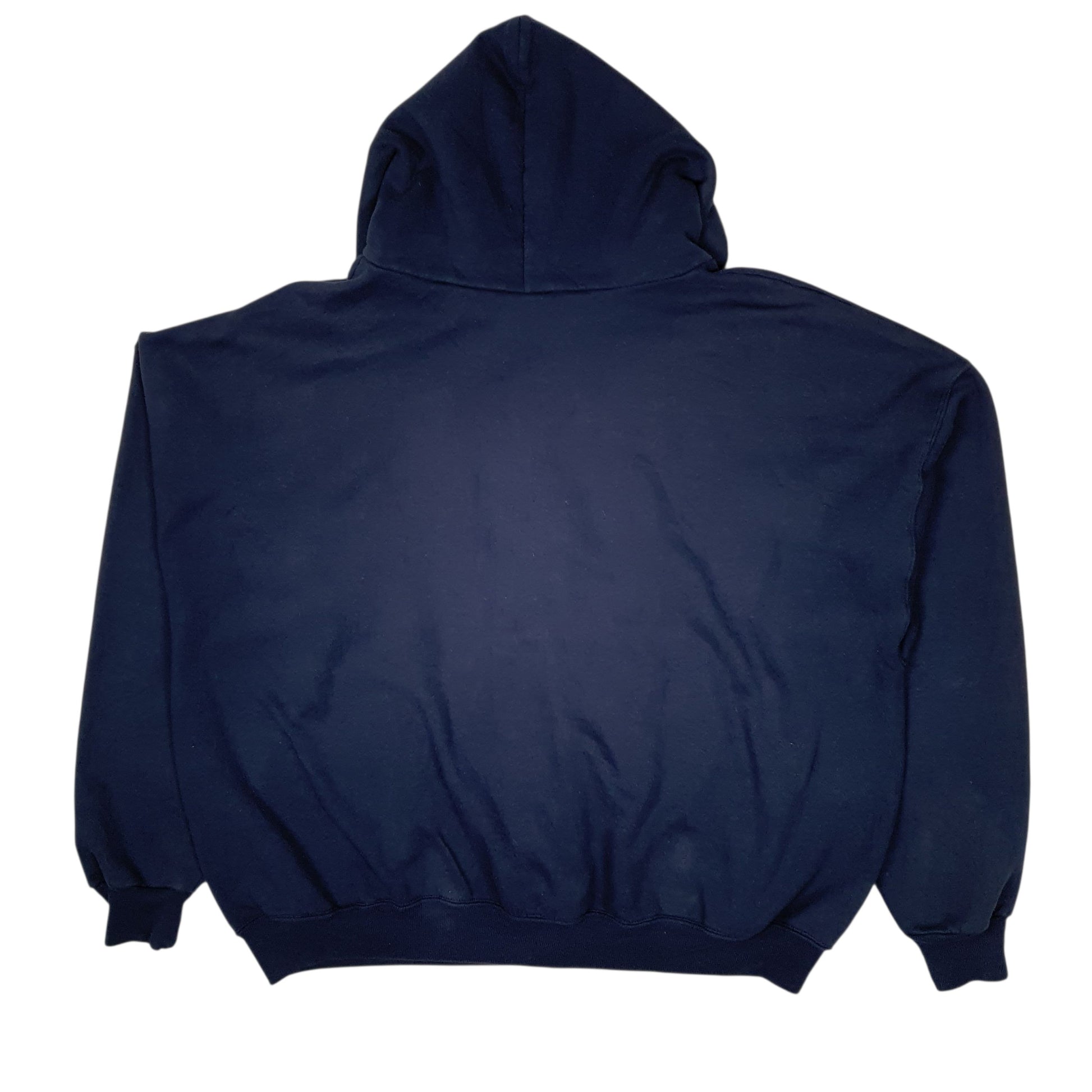 Mens Navy Champion Vintage 2000s Hoodie Full Zip Jumper
