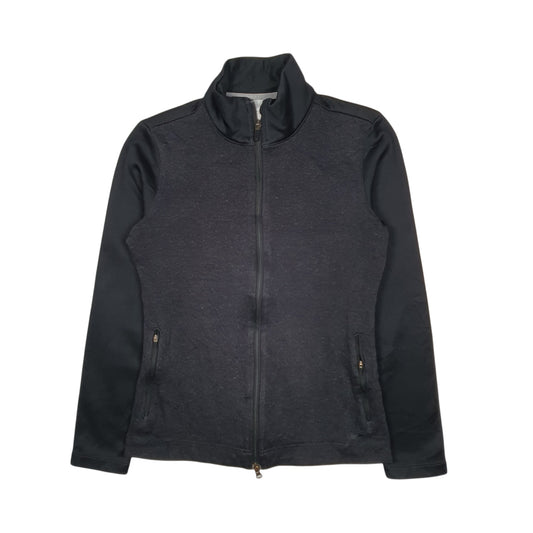 Womens Black Nike Golf Full Zip Jumper