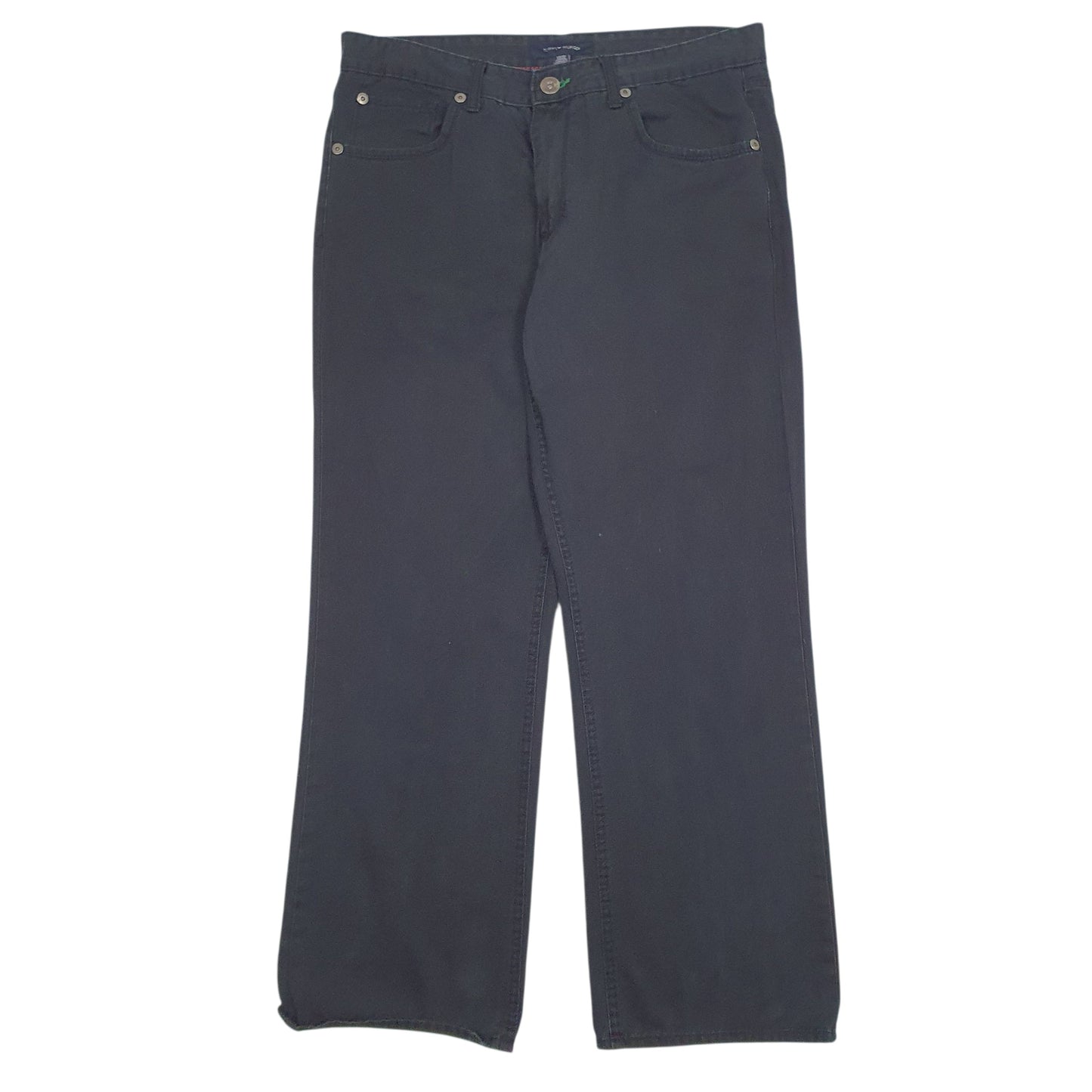 Mens Black Tommy Hilfiger  Chino Trousers