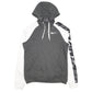 Mens Grey Nike Dri-Fit Hoodie Jumper