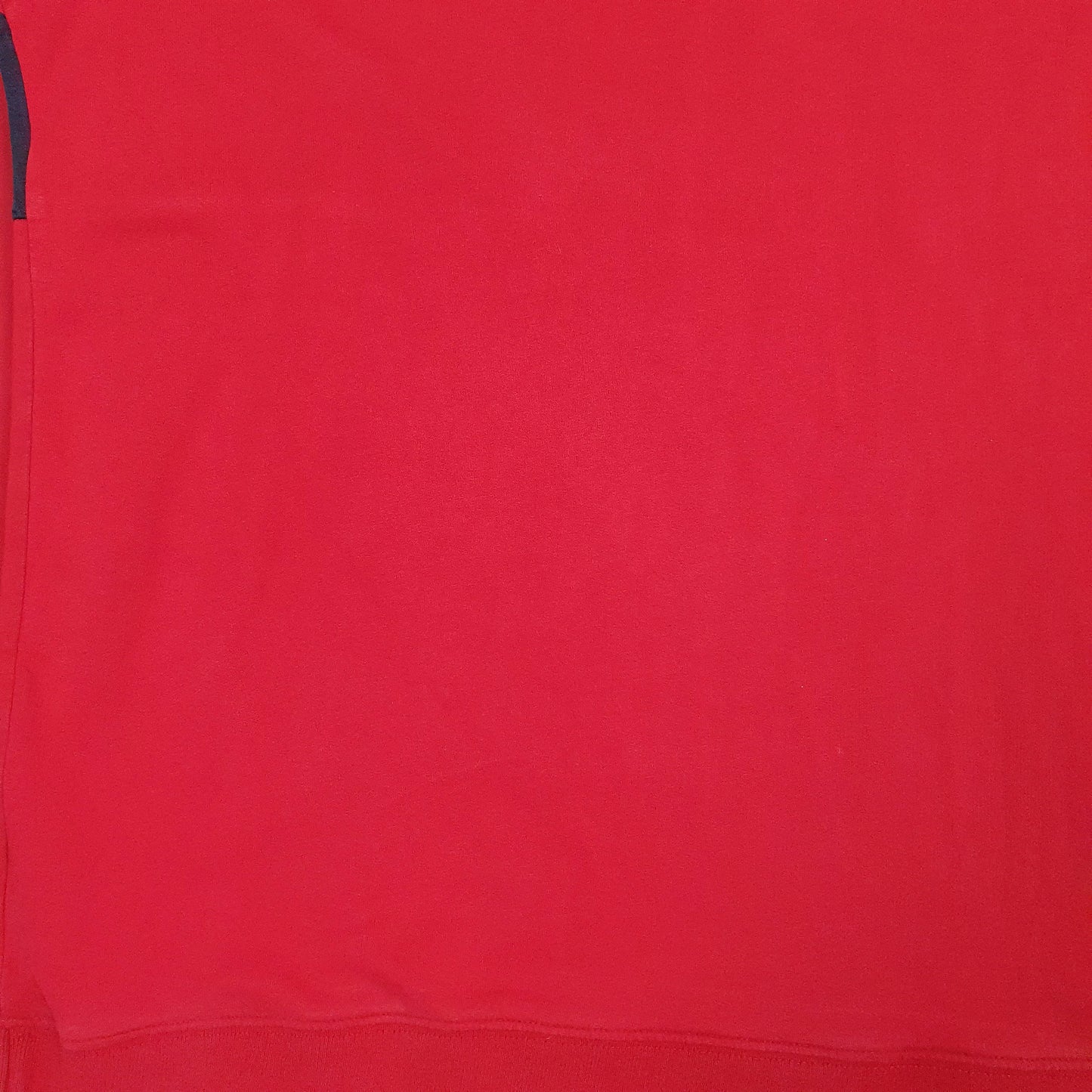 Mens Red Nautica  Quarter Zip Jumper