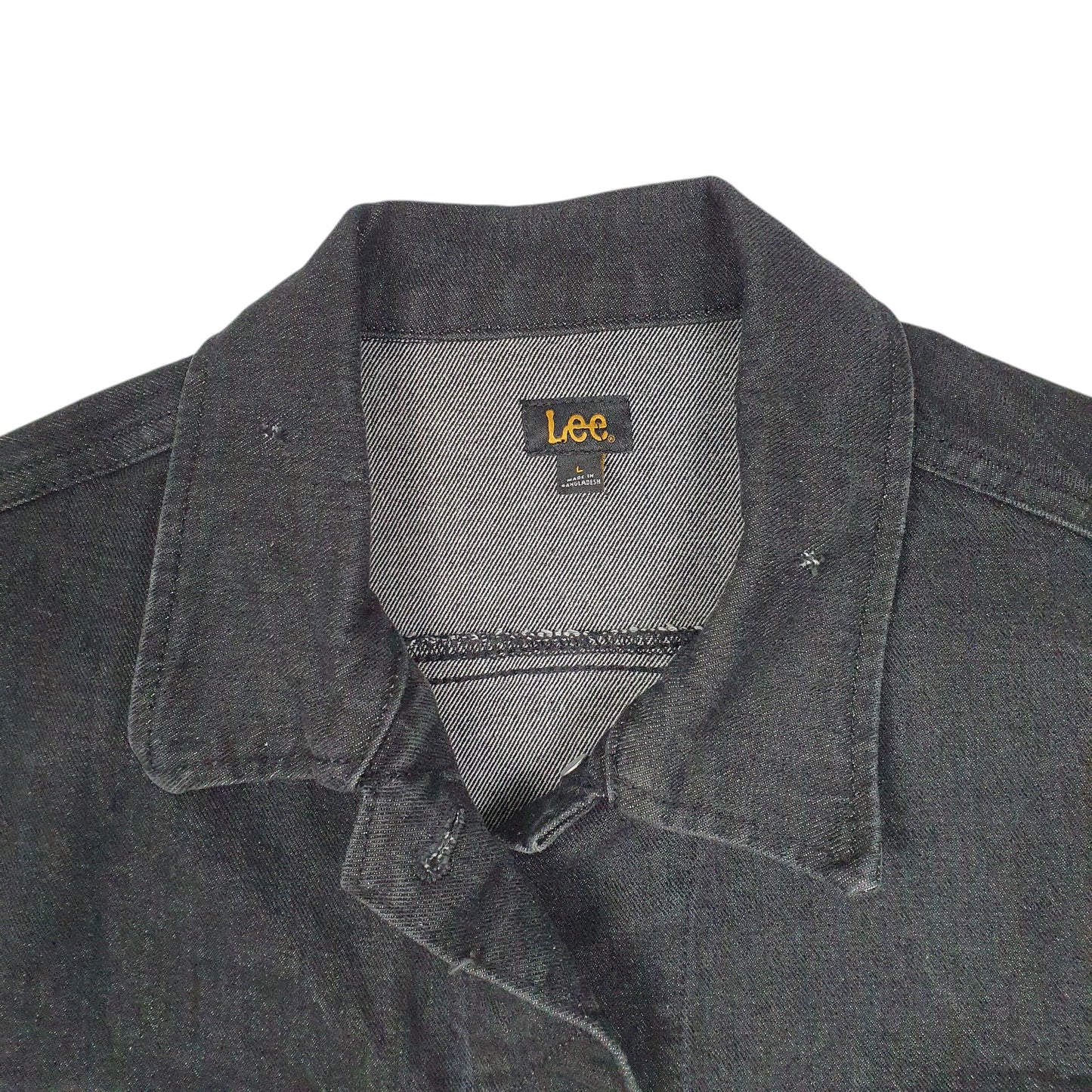 Womens Black Lee Gilet Vest Cut Off  Coat