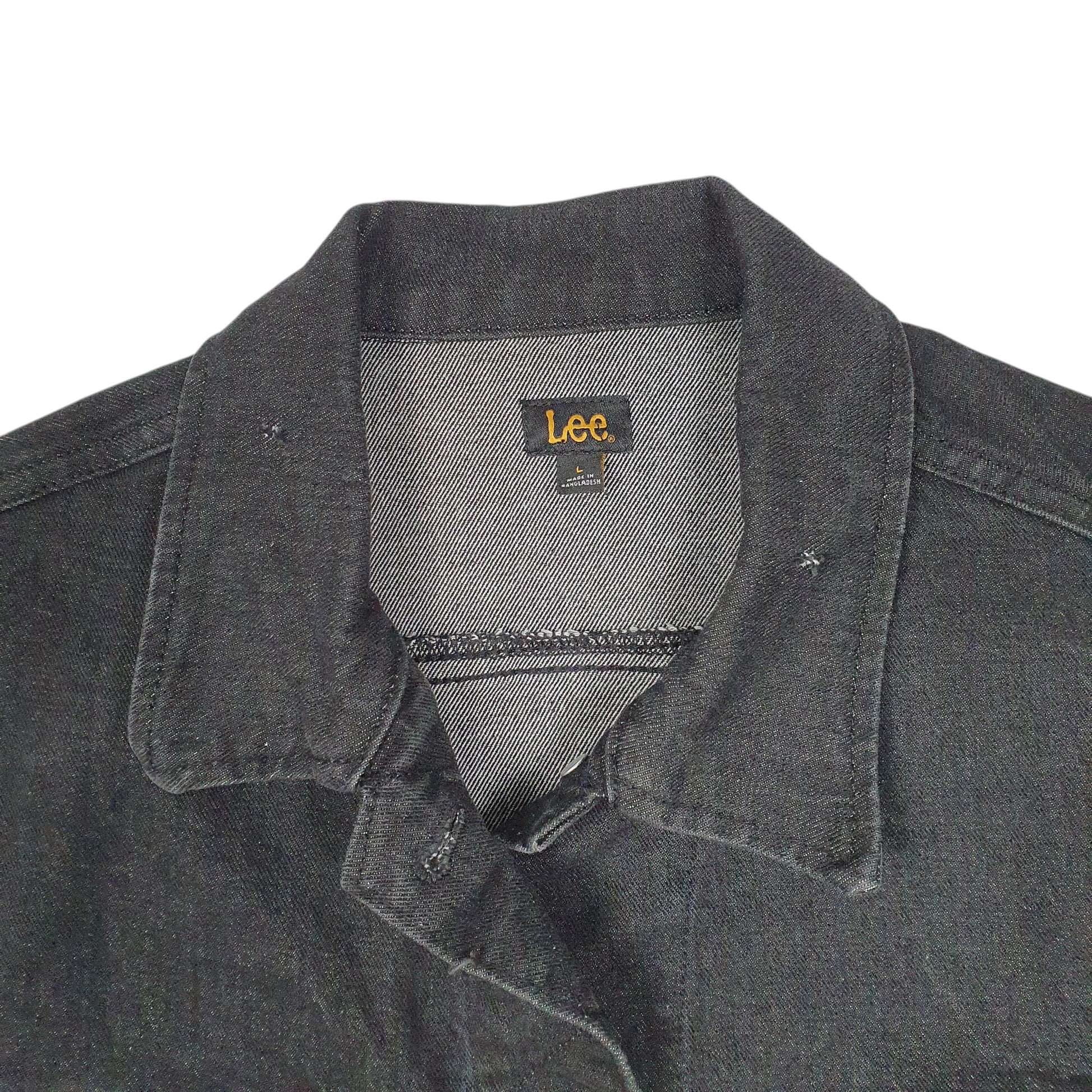 Womens Black Lee Gilet Vest Cut Off  Coat