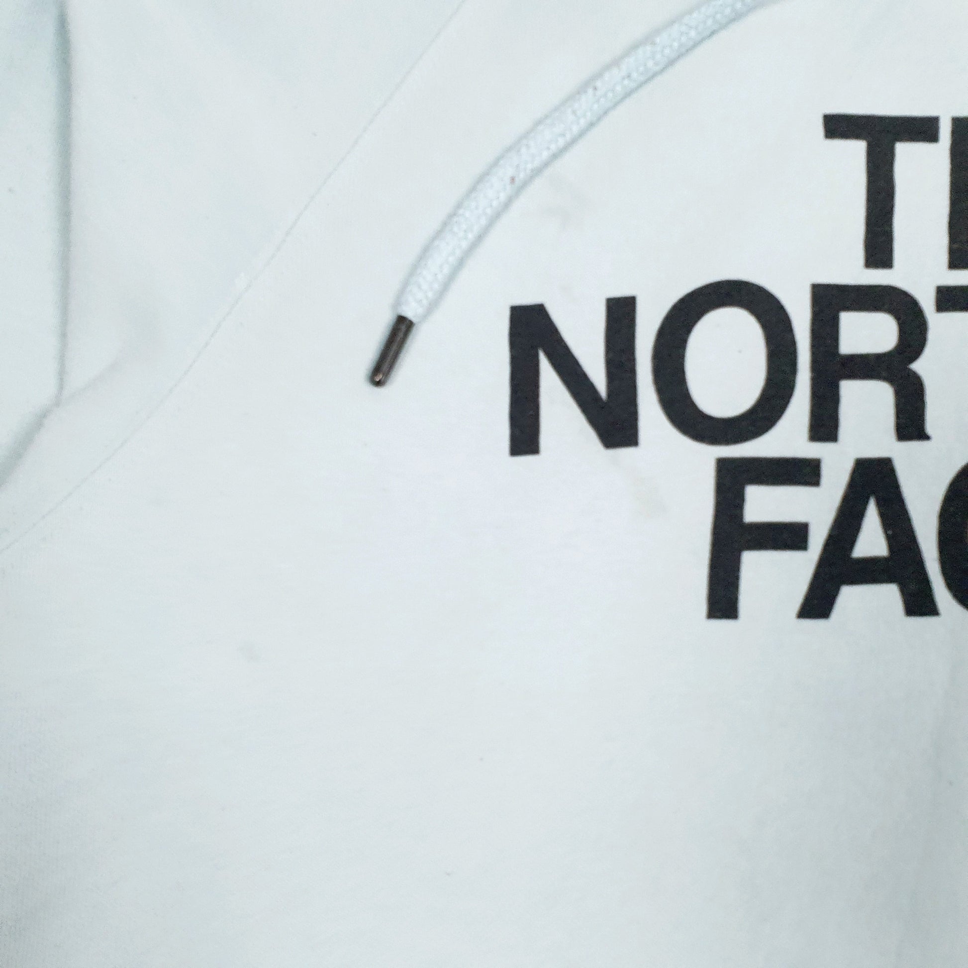 Womens Blue The North Face Spellout Hoodie Jumper