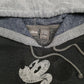 Mens Grey Disney Mickey Mouse Lightweight Hoodie Jumper