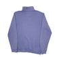 Mens Blue Crew Clothing Co  Quarter Zip Jumper
