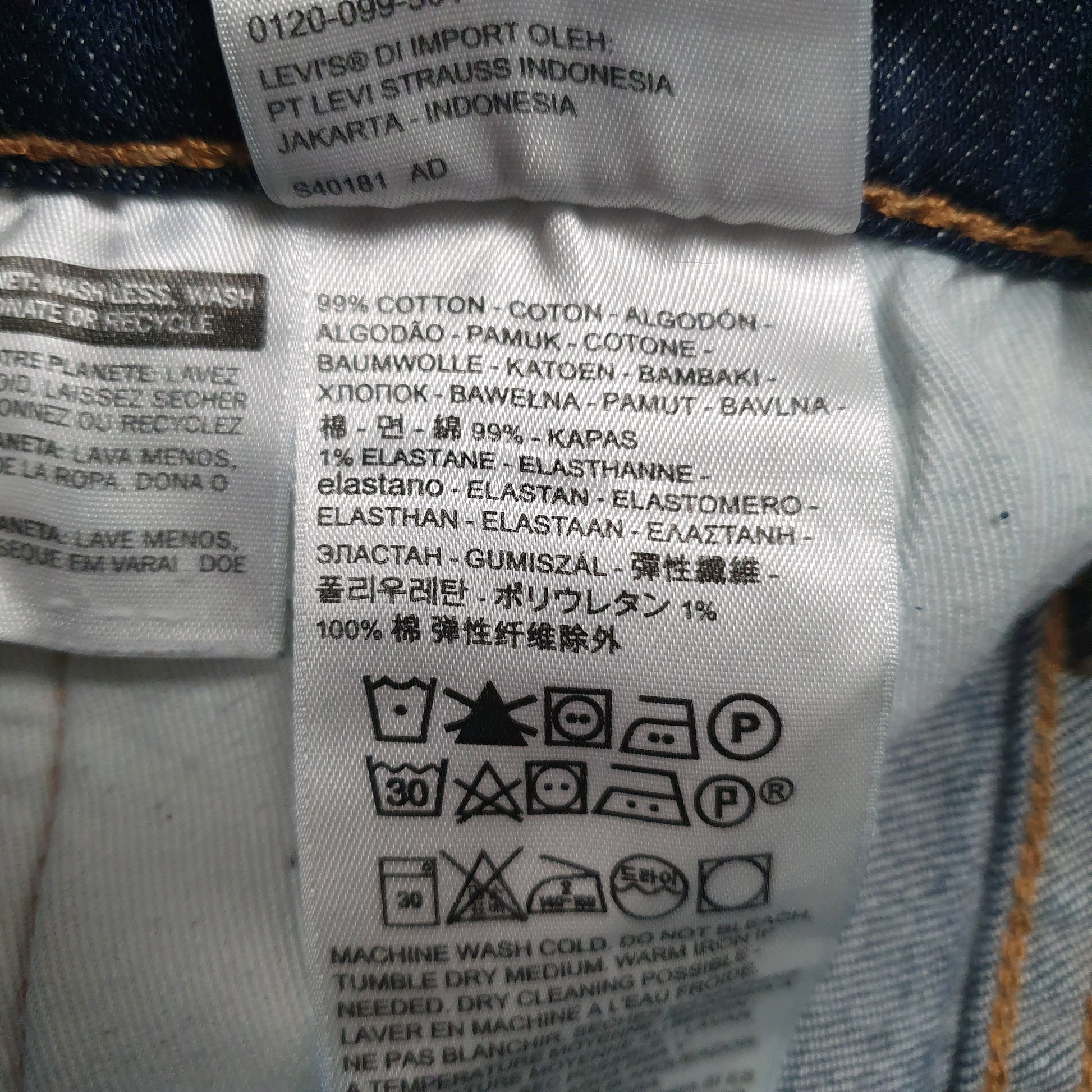 Mens Blue Levis   Jeans